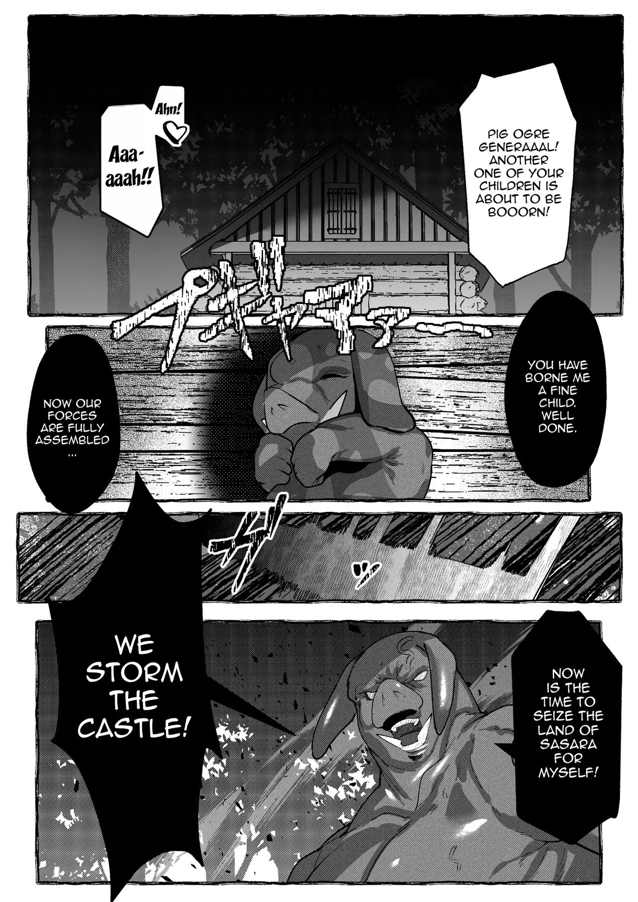 Butaoni to Onna Samurai / The Pig Demon And The Female Samurai – Chapter 1 – page 37