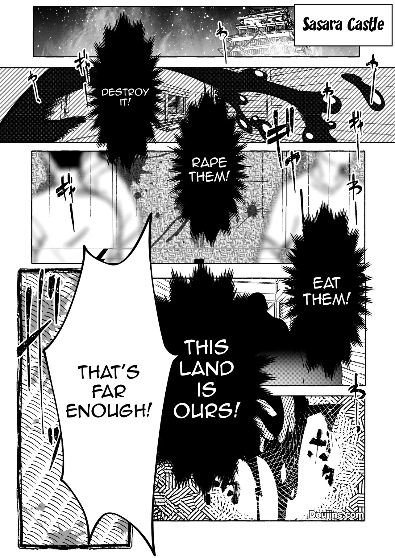 Butaoni to Onna Samurai / The Pig Demon And The Female Samurai – Chapter 1 – page 38