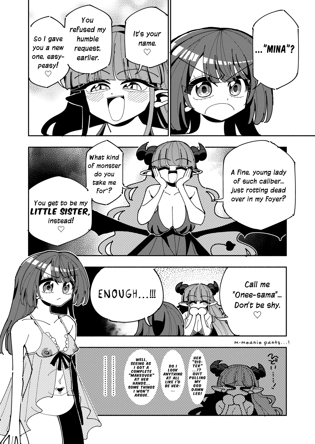 TS Fukushuusha wa Inma no Imouto ni Naru | Gender-Bended Avenger Turned Succubus Sister — preview page 8