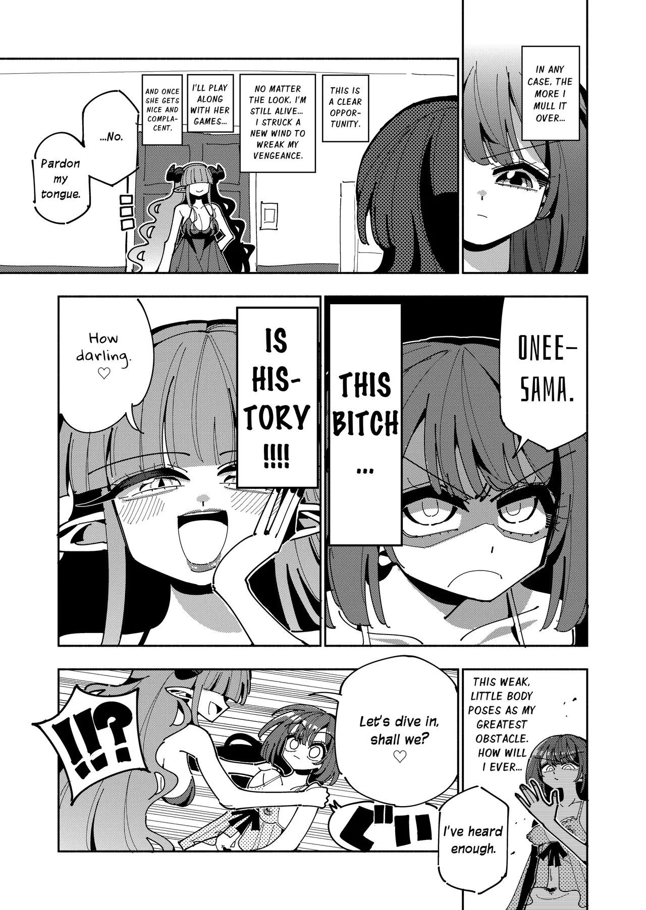 TS Fukushuusha wa Inma no Imouto ni Naru | Gender-Bended Avenger Turned Succubus Sister — preview page 9