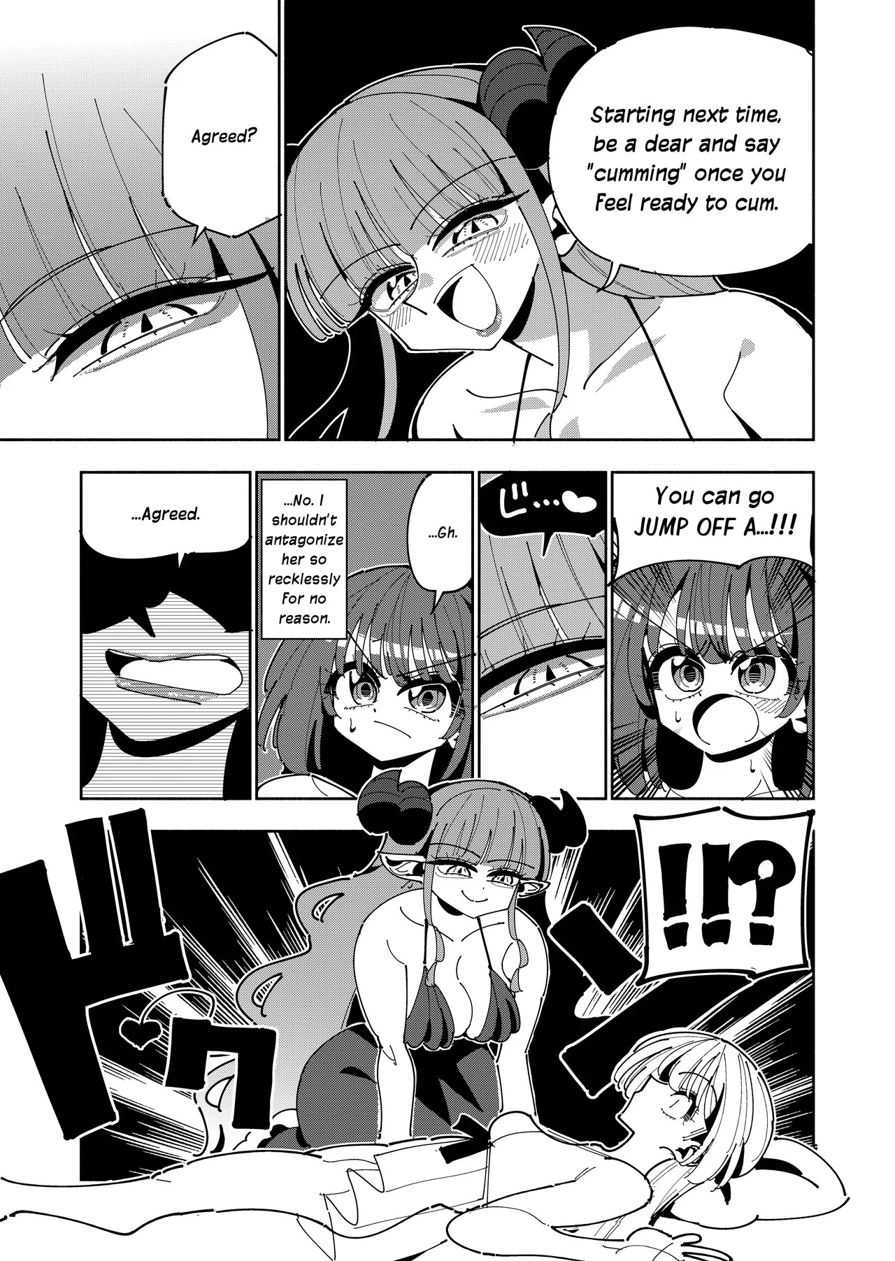 TS Fukushuusha wa Inma no Imouto ni Naru | Gender-Bended Avenger Turned Succubus Sister — preview page 15