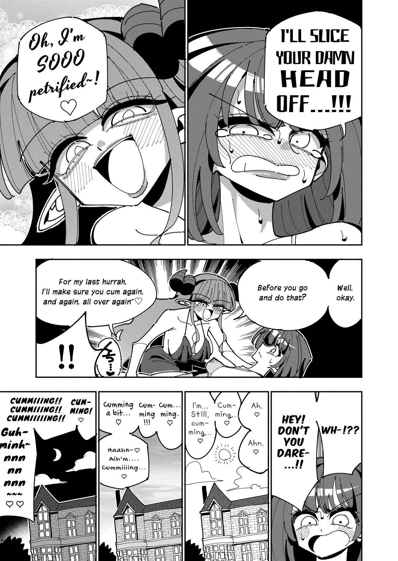 TS Fukushuusha wa Inma no Imouto ni Naru | Gender-Bended Avenger Turned Succubus Sister — preview page 19