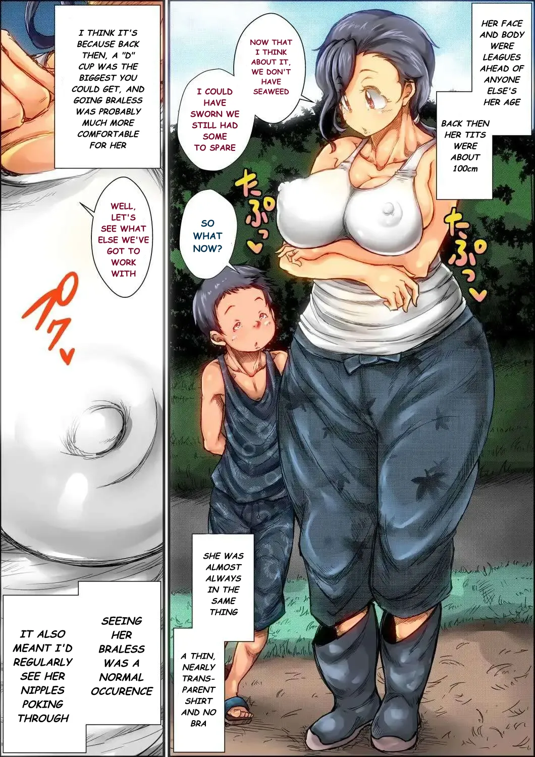 Boku ga Deisui Joutai no Hahaoya o Okashita Toki no Hanashi. | The Story of how I Fucked my Mom While She was Drunk — preview page 5