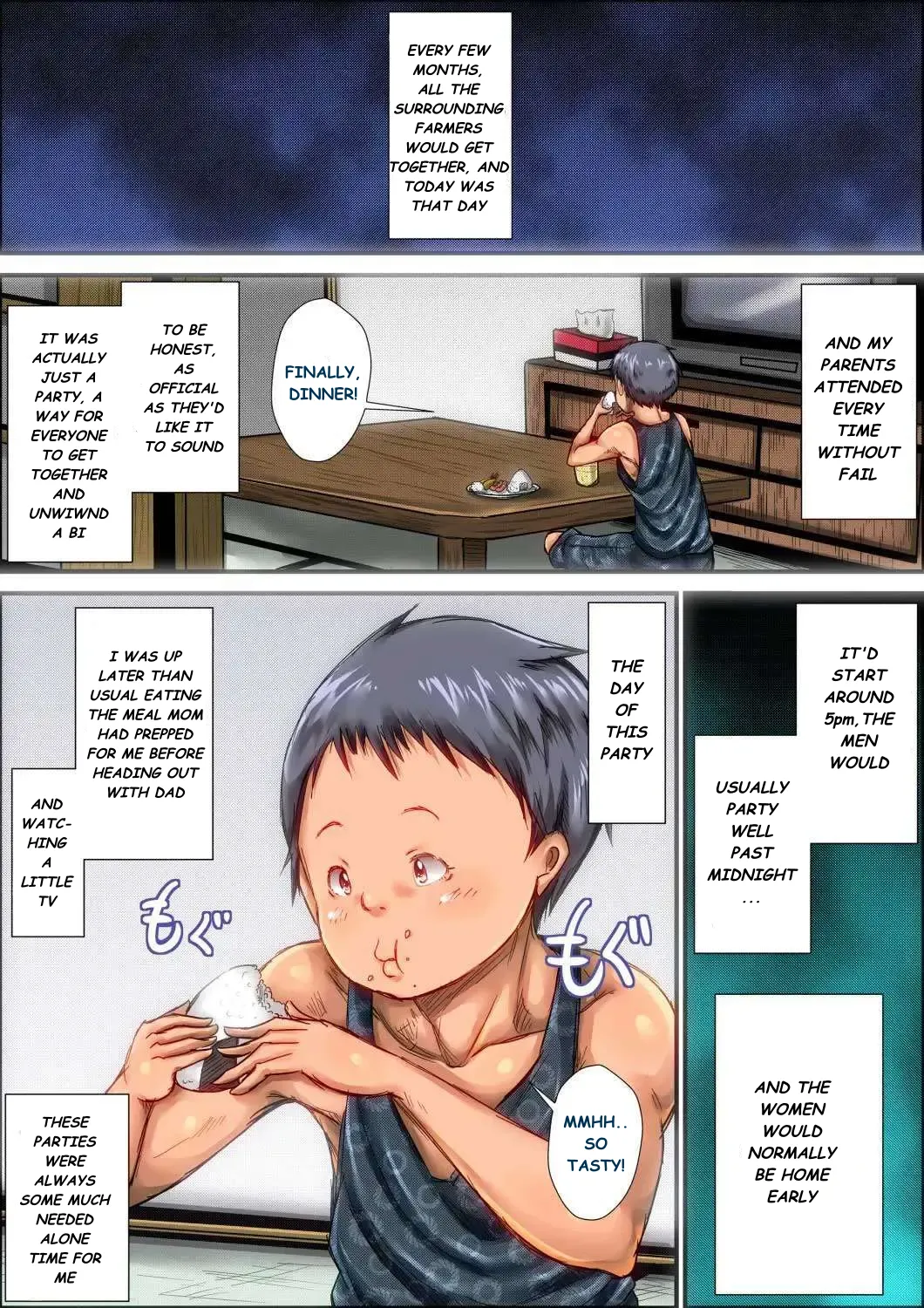Boku ga Deisui Joutai no Hahaoya o Okashita Toki no Hanashi. | The Story of how I Fucked my Mom While She was Drunk — preview page 7
