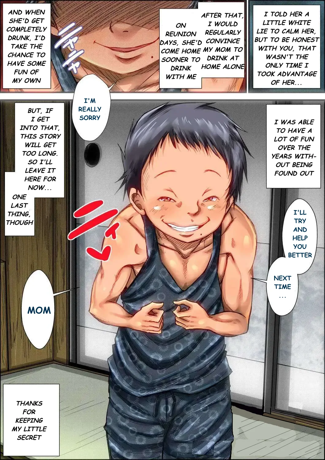 Boku ga Deisui Joutai no Hahaoya o Okashita Toki no Hanashi. | The Story of how I Fucked my Mom While She was Drunk – Chapter 1 – page 64