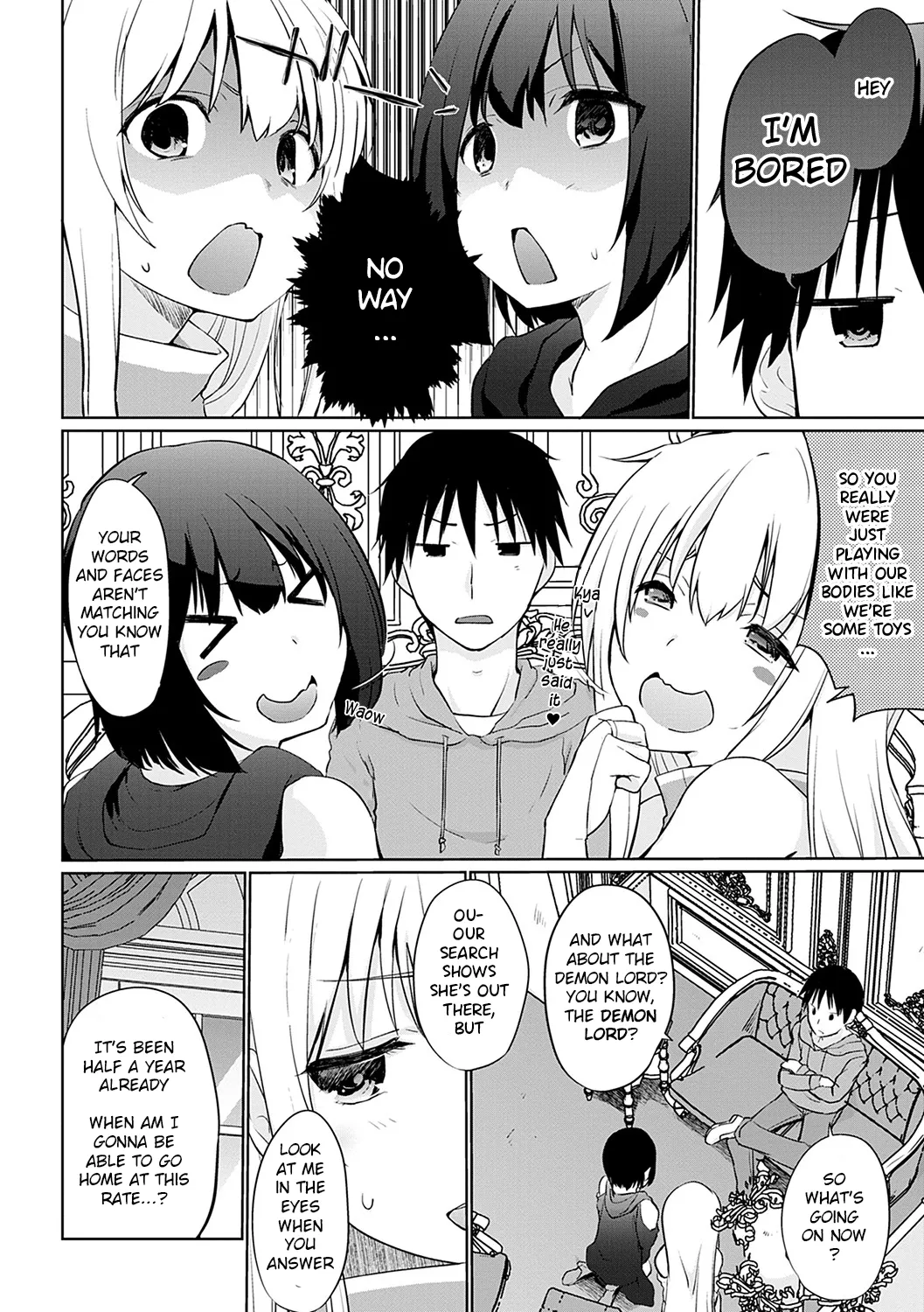 Isekai ni Shoukansaretara Zenin Do M Toka…Chotto Imi ga Wakaranai Ch.9 — preview page 4