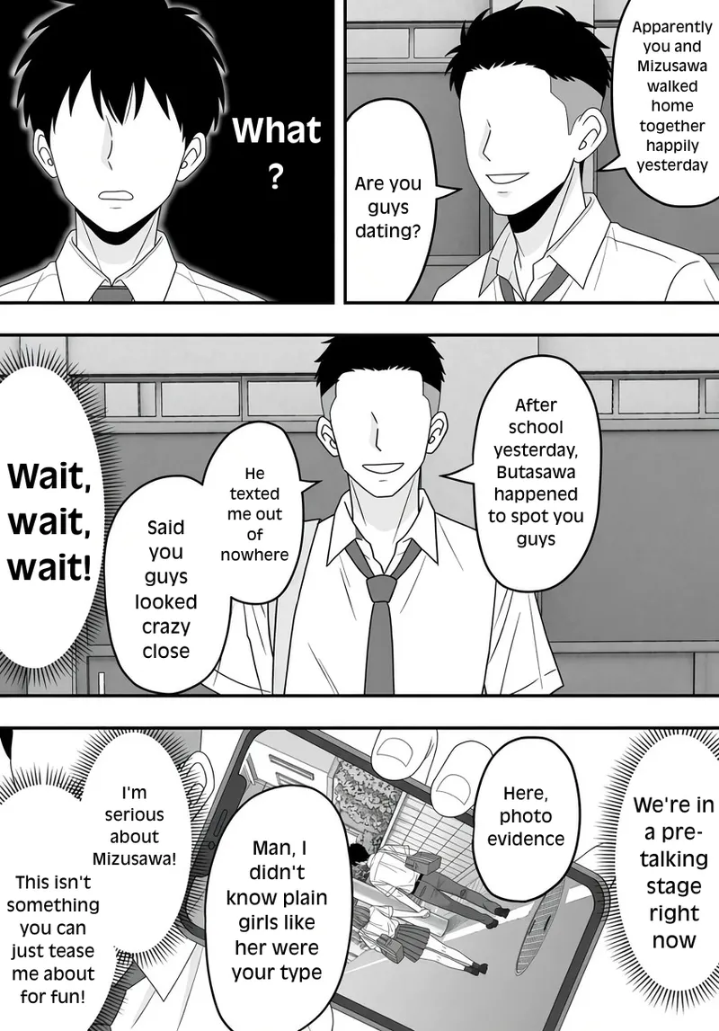 “BSS” Zutto Suki Datta Tonari no Seki no Onnanoko ga Shinyuu no Yokodori Sareru Hanashi | The Story of How the Girl Next To My Seat Whom I’ve Always Liked Was Stolen by My Best Friend — preview page 15