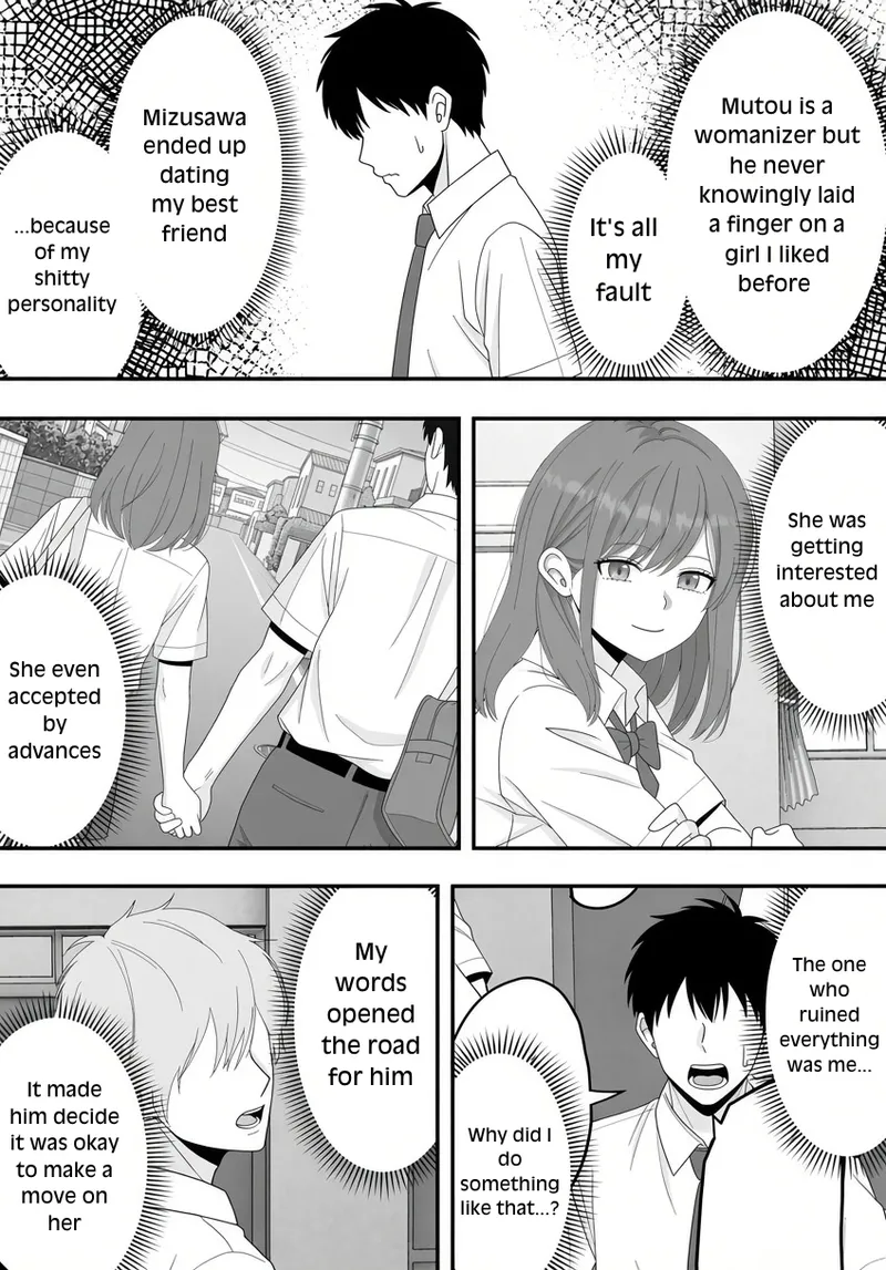 “BSS” Zutto Suki Datta Tonari no Seki no Onnanoko ga Shinyuu no Yokodori Sareru Hanashi | The Story of How the Girl Next To My Seat Whom I’ve Always Liked Was Stolen by My Best Friend – Chapter 1 – page 35