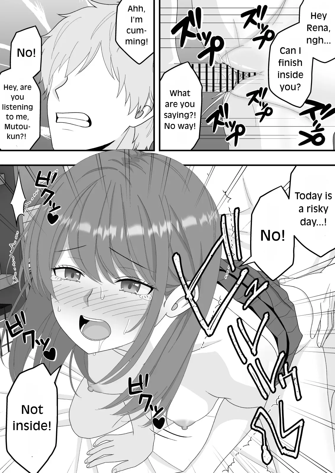 “BSS” Zutto Suki Datta Tonari no Seki no Onnanoko ga Shinyuu no Yokodori Sareru Hanashi | The Story of How the Girl Next To My Seat Whom I’ve Always Liked Was Stolen by My Best Friend – Chapter 1 – page 41