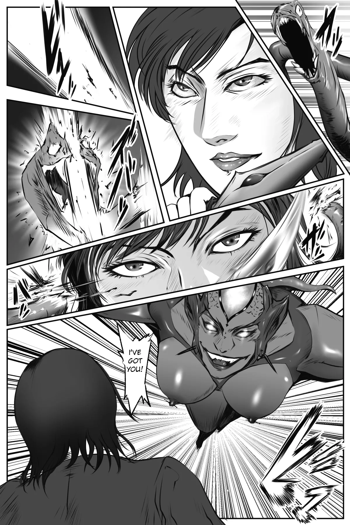 Sodom no Injuu Fukushuu no Onna Taimashi-hen 01 Tetsubou no Sono Sakini… | Lustful Beasts of Sodom Revenge of the Female Exorcist Chapter 01 Beyond Despair — preview page 20