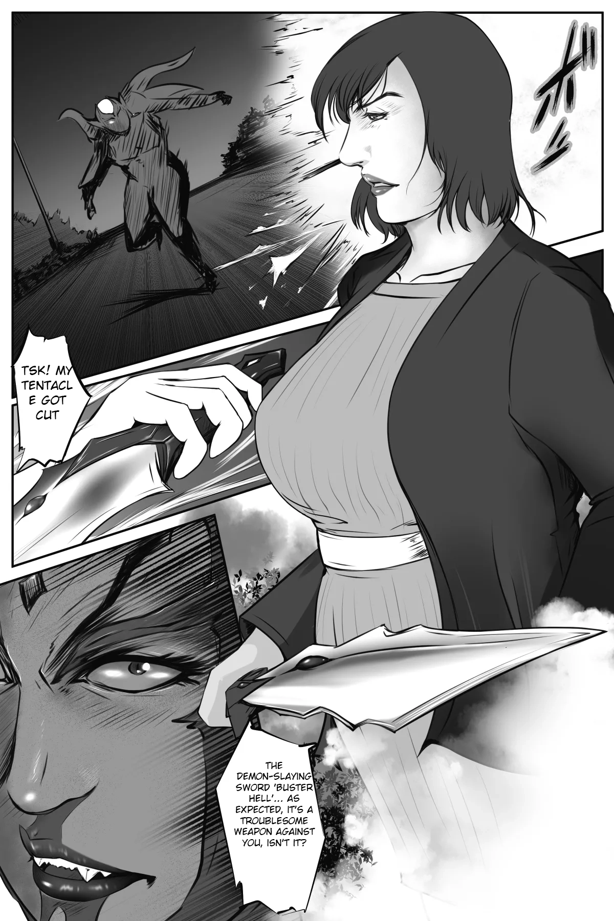 Sodom no Injuu Fukushuu no Onna Taimashi-hen 01 Tetsubou no Sono Sakini… | Lustful Beasts of Sodom Revenge of the Female Exorcist Chapter 01 Beyond Despair – Chapter 1 – page 22