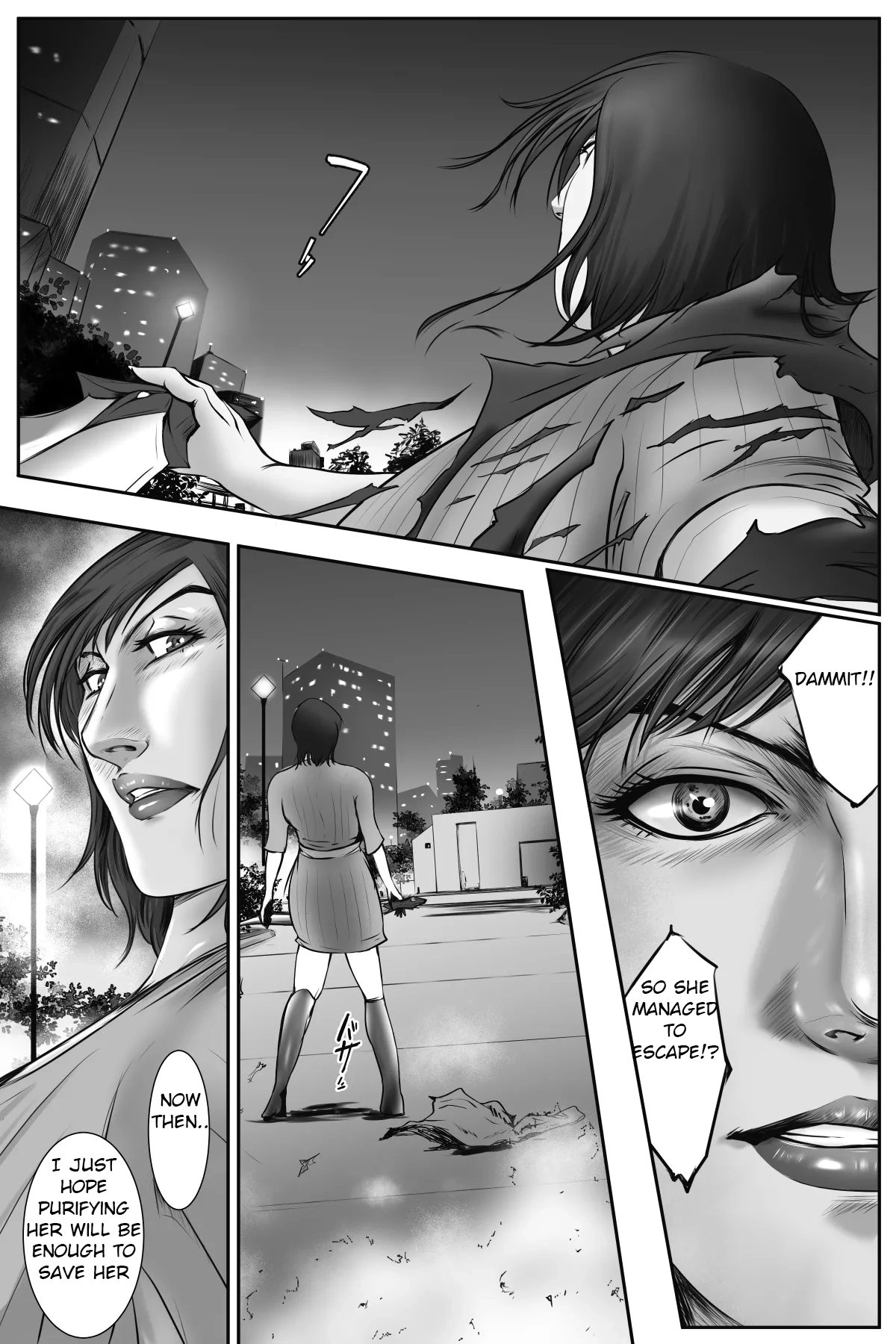 Sodom no Injuu Fukushuu no Onna Taimashi-hen 01 Tetsubou no Sono Sakini… | Lustful Beasts of Sodom Revenge of the Female Exorcist Chapter 01 Beyond Despair – Chapter 1 – page 25