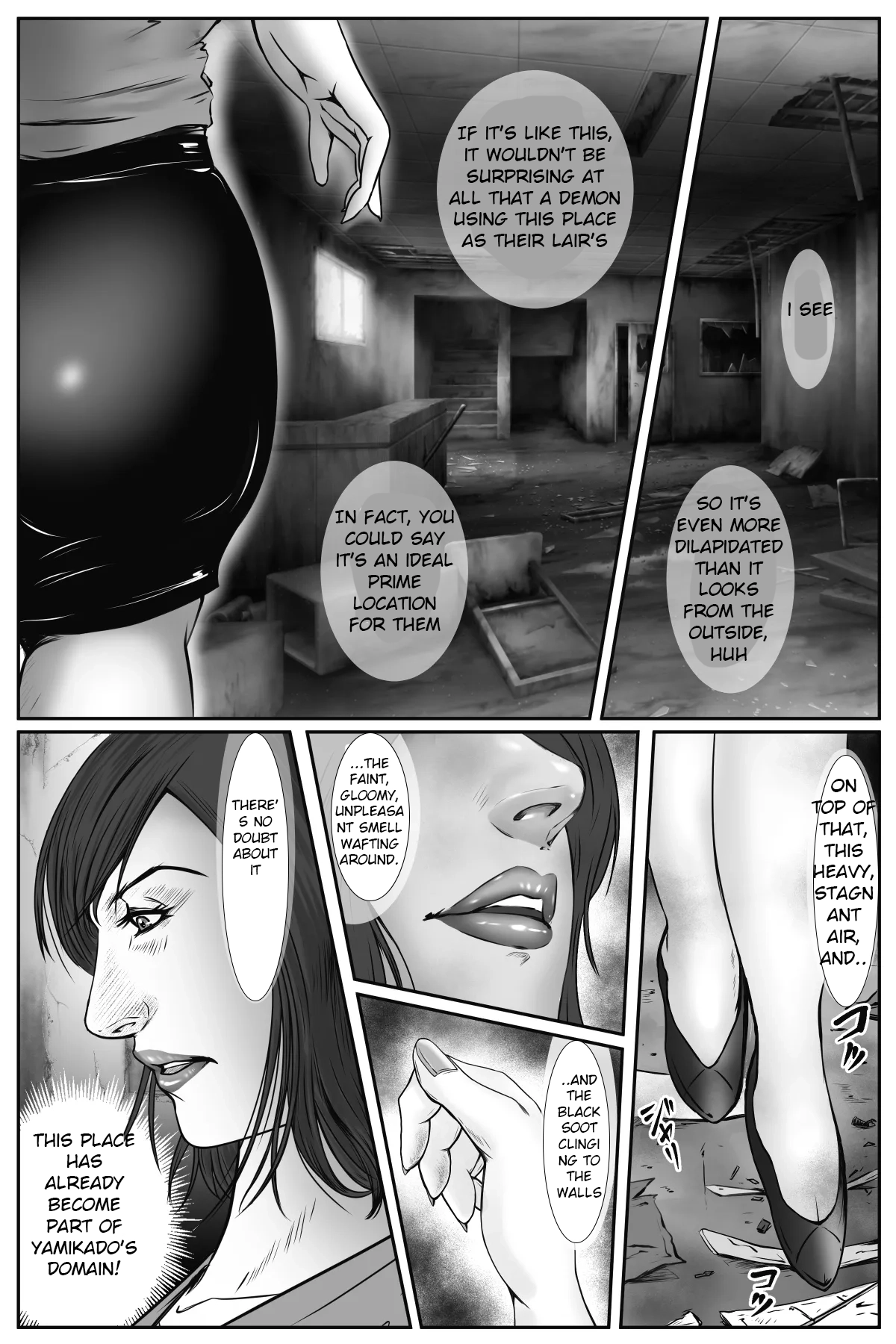 Sodom no Injuu Fukushuu no Onna Taimashi-hen 01 Tetsubou no Sono Sakini… | Lustful Beasts of Sodom Revenge of the Female Exorcist Chapter 01 Beyond Despair – Chapter 1 – page 36