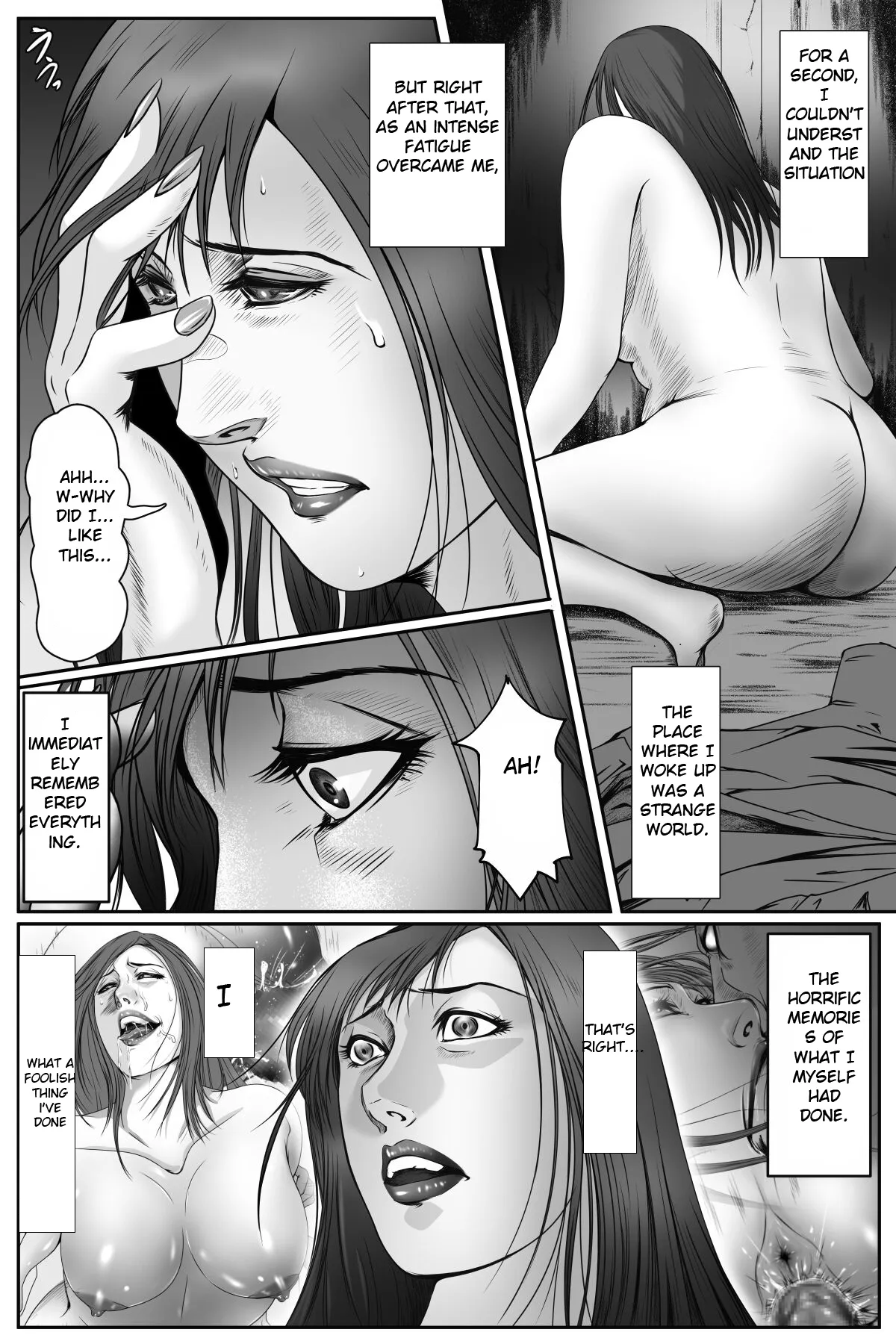 Ecstatic Lust; The Lewd Gate Sodom’s Lust-Beast Brainwashing Tentacle Arc — preview page 4