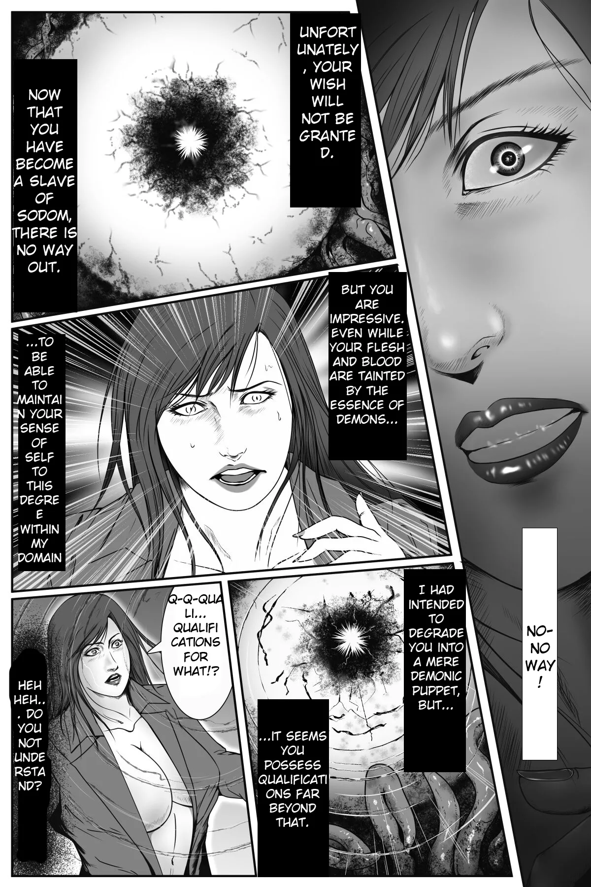 Ecstatic Lust; The Lewd Gate Sodom’s Lust-Beast Brainwashing Tentacle Arc — preview page 19