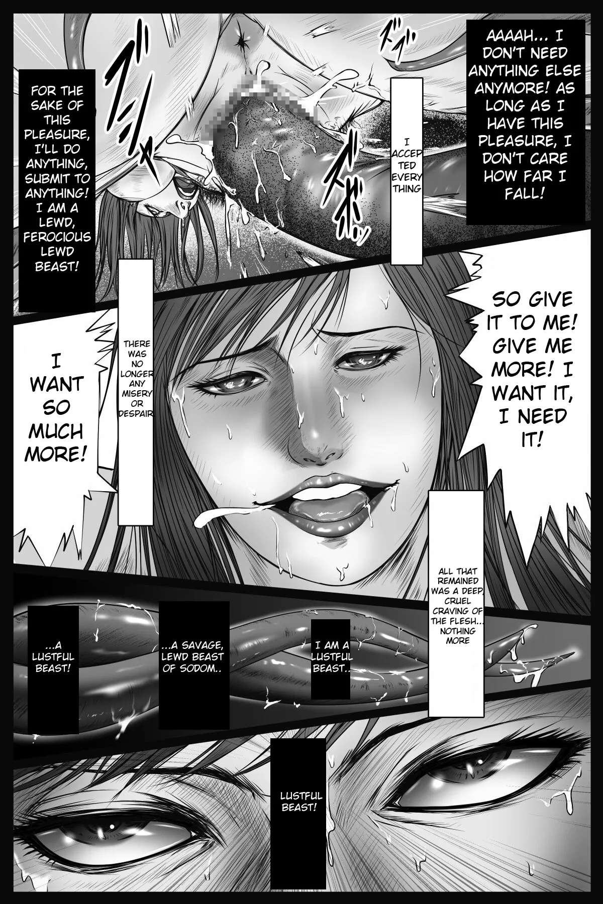 Ecstatic Lust; The Lewd Gate Sodom’s Lust-Beast Brainwashing Tentacle Arc – Chapter 1 – page 46