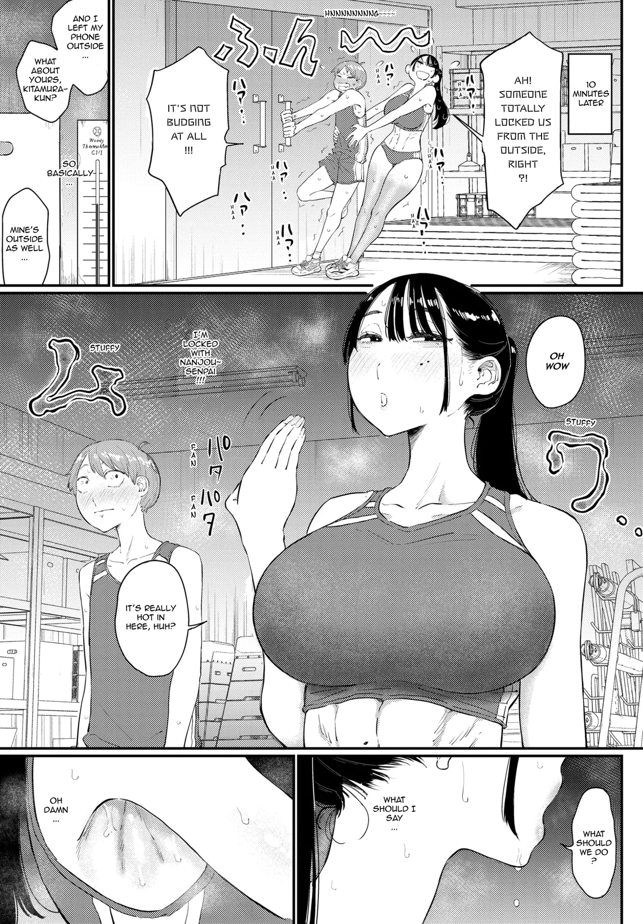 Trapped with my Senpai — preview page 3