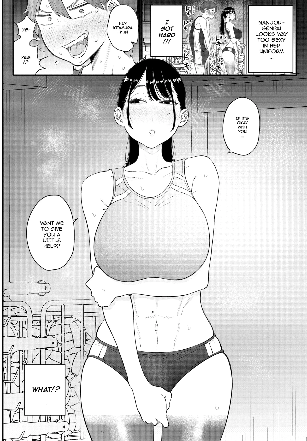 Trapped with my Senpai — preview page 4