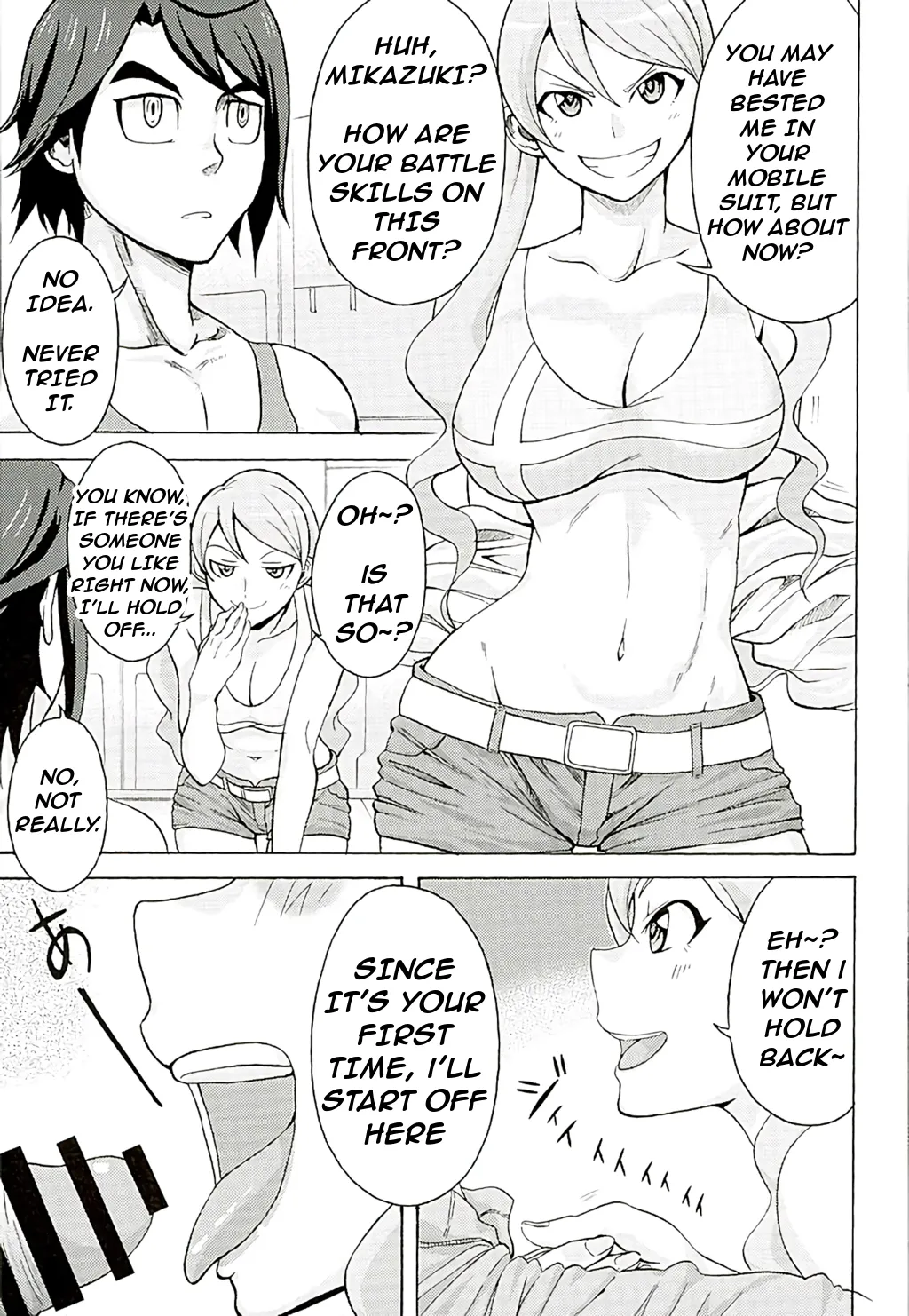 Tekkadan Fudeoroshi System | Tekkadan’s Cherry-Popping System — preview page 2