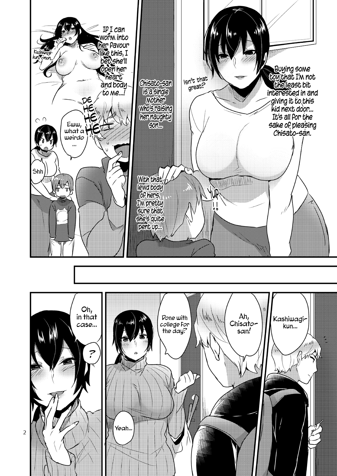 Tonari no Okaa-san | THE MILF NEXT DOOR =SW= – Chapter 1 – page 3