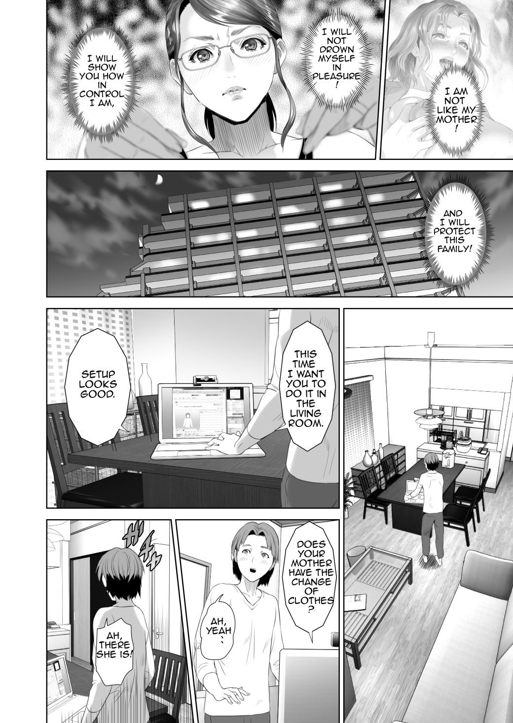 Kinjo Yuuwaku Teruhiko to Okaa-san Hen Kouhen — preview page 10
