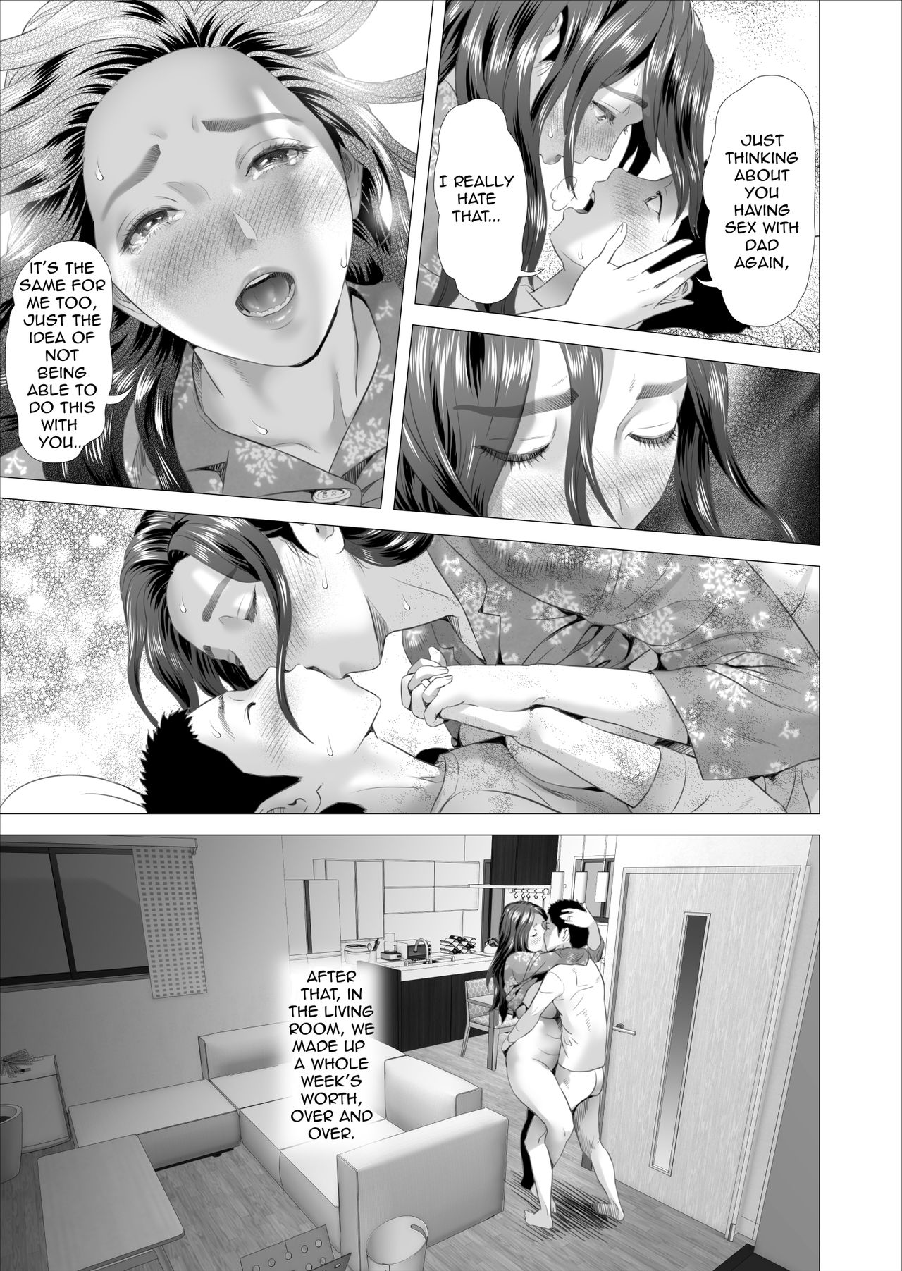 Kinjo Yuuwaku Musuko o Yobai ni Sasou Haha Hen | Neighborhood Seduction Mother Lures Son for a Night Visit! – Chapter 1 – page 153