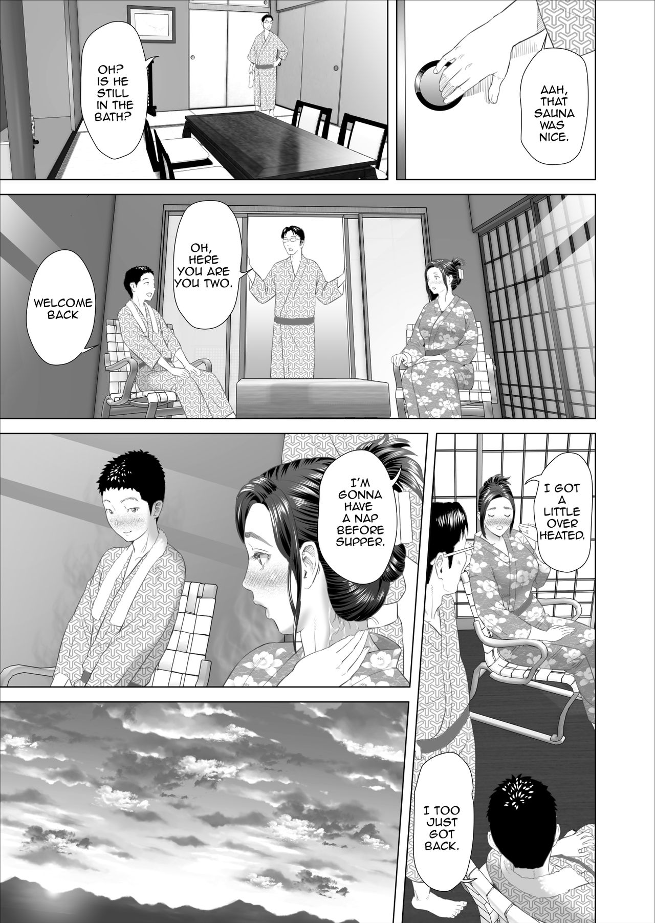 Kinjo Yuuwaku Musuko no Afureru Seiyoku o Nomihosu Haha Hen | Neighborhood Seduction ~Mother Drains her Son’s Overflowing Sexual Desire~ – Chapter 1 – page 45