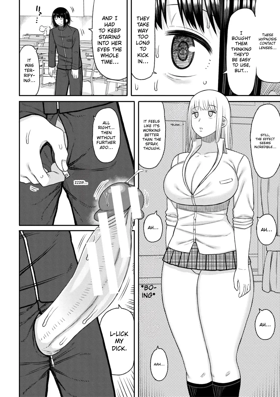 Hypnosis Harem – Boku o Ijimeta Gal-tachi ni Saiin Choukyou shita Kekka – | Hypnosis Harem: The Result of Hypnotic Erotic Training on the Gyarus Who Bullied Me – Chapter 1 – page 35