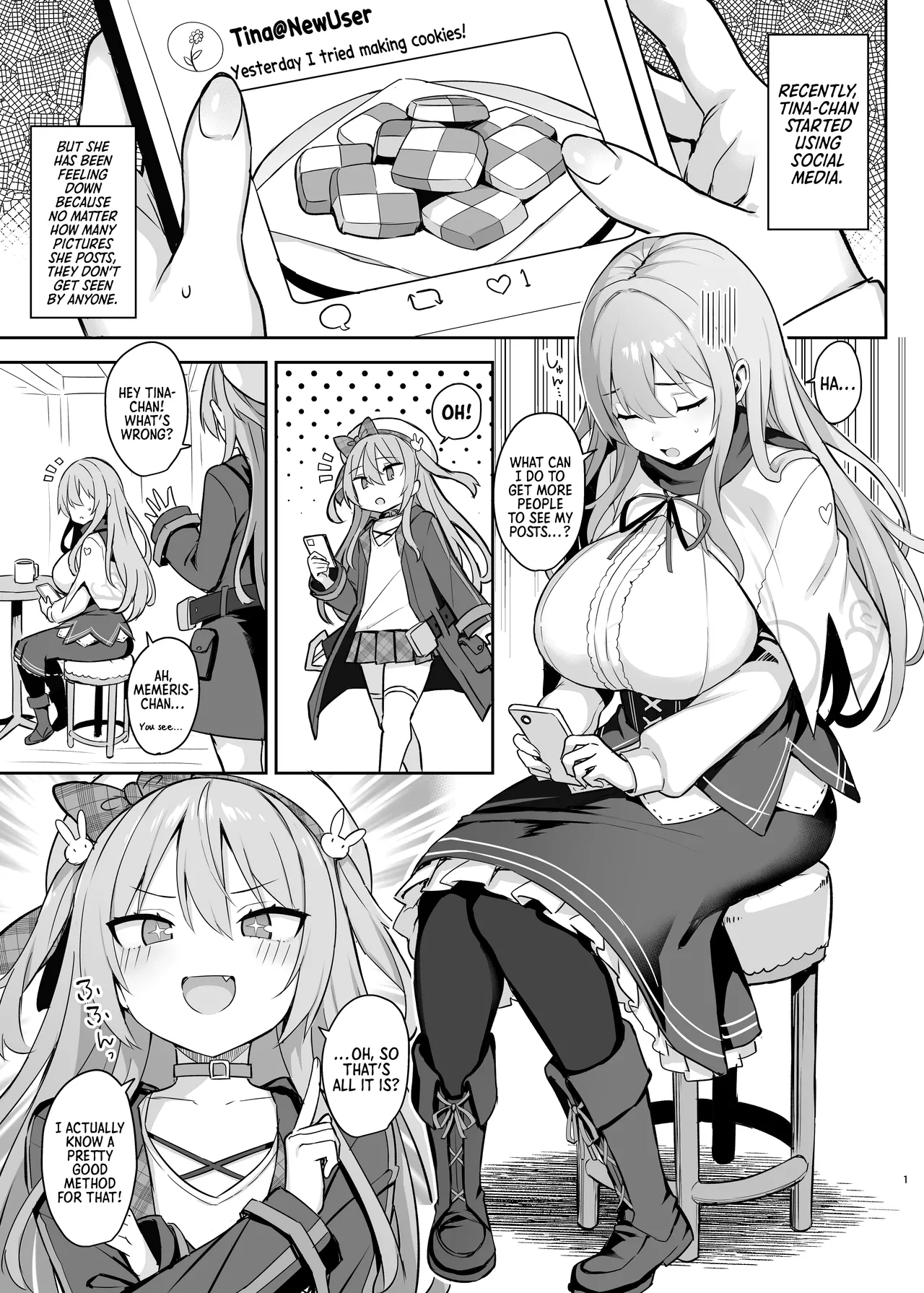 Dosukebe Seijo ga Ecchi na Haishin Katsudou ni Hamaru made – The Naughty Saint Gets Hooked on Lewd Streaming — preview page 2