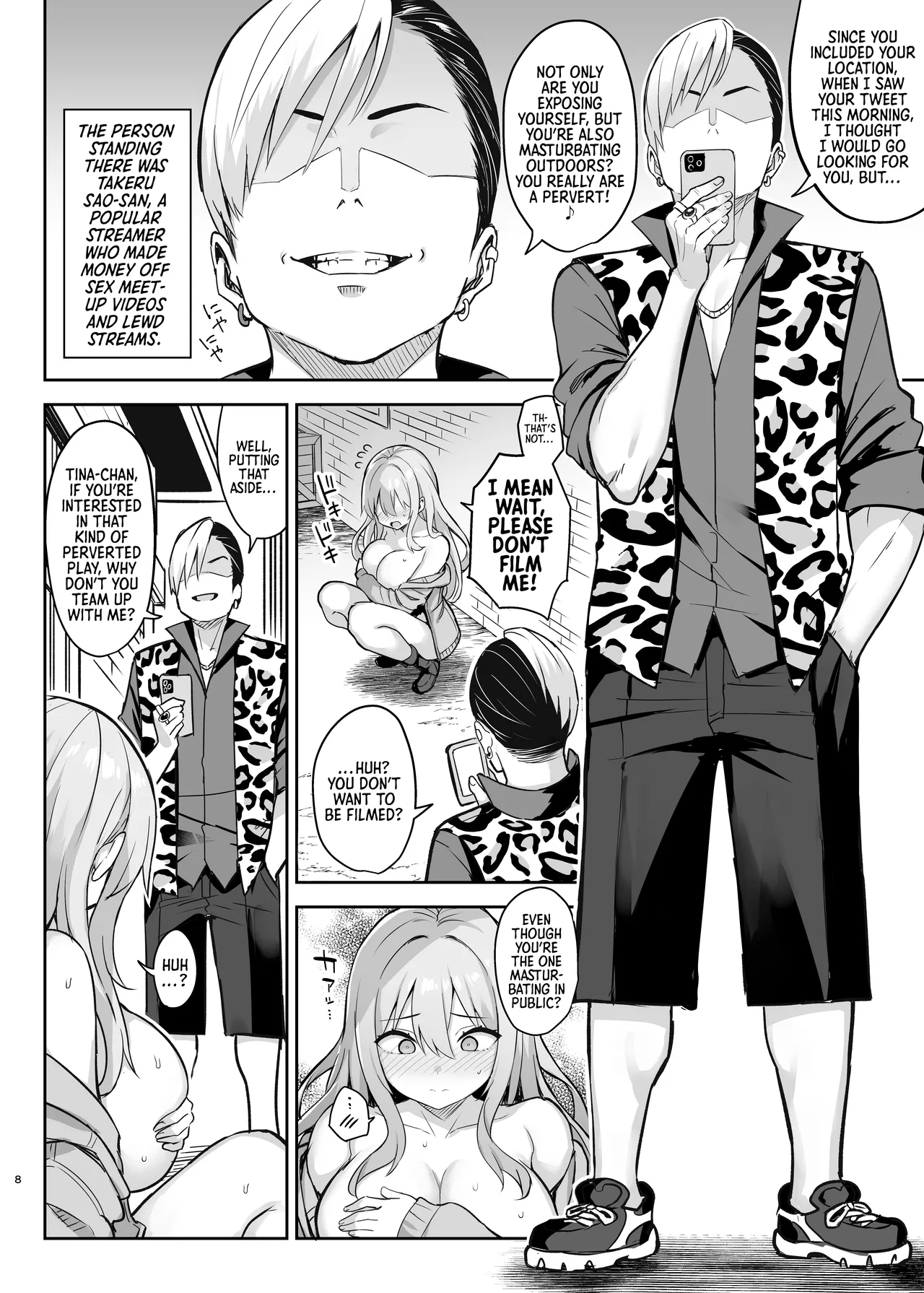 Dosukebe Seijo ga Ecchi na Haishin Katsudou ni Hamaru made – The Naughty Saint Gets Hooked on Lewd Streaming — preview page 9