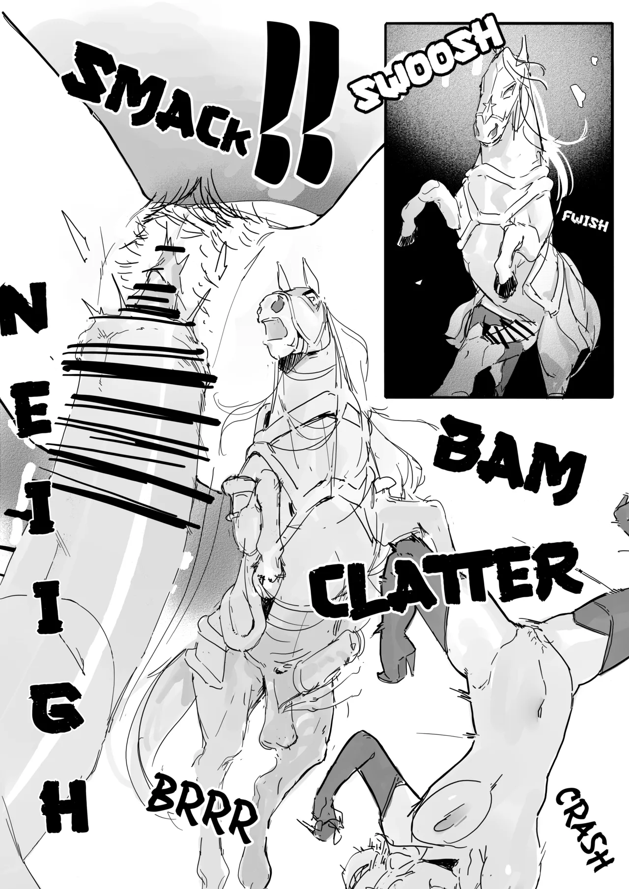 Umaba-sama no Seika – WASHING THE ROYAL MARE — preview page 18