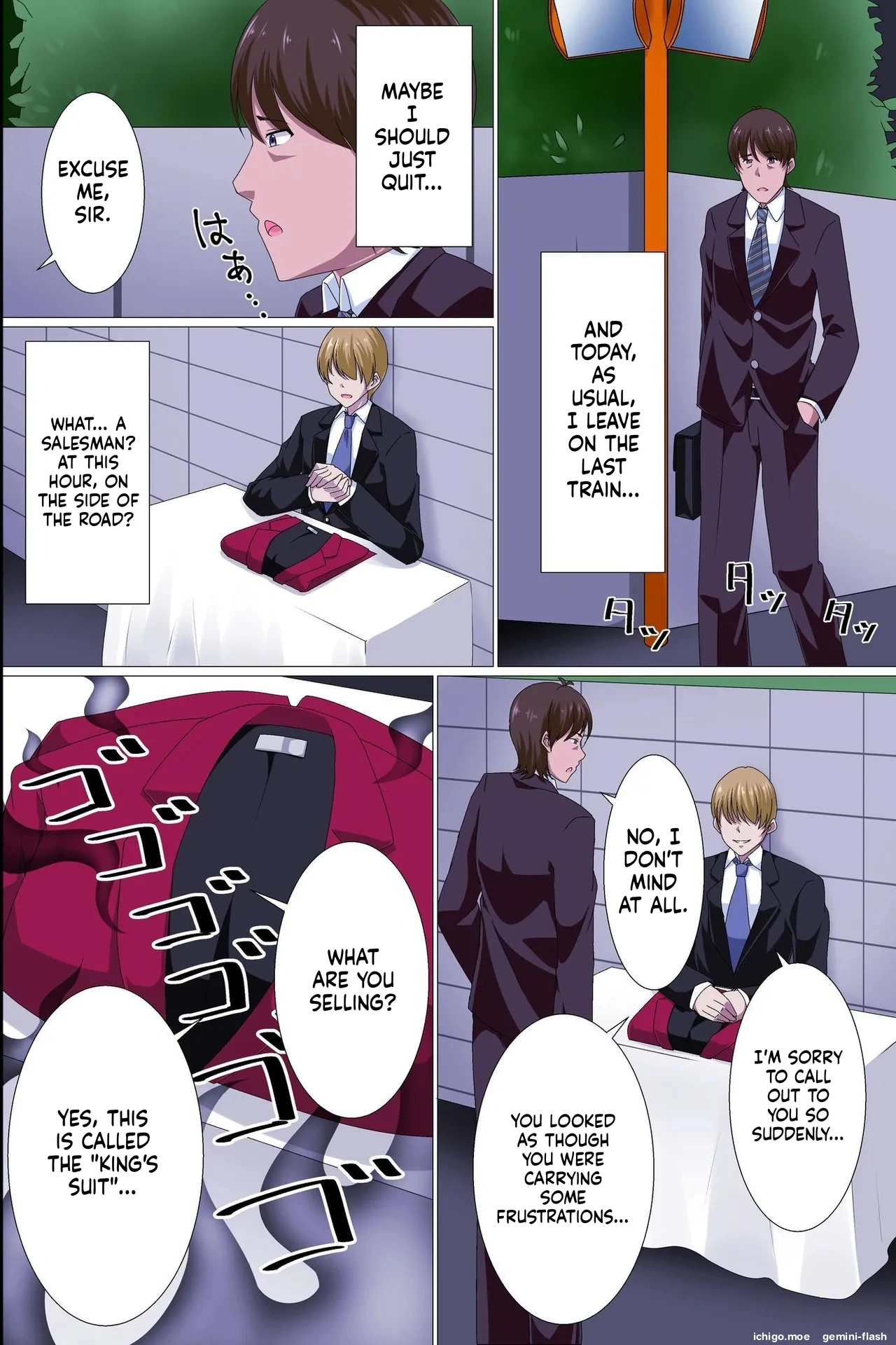 Ou-sama Suit Dare mo ga Ore ni Hirefushi Shitagau Sekai — preview page 5