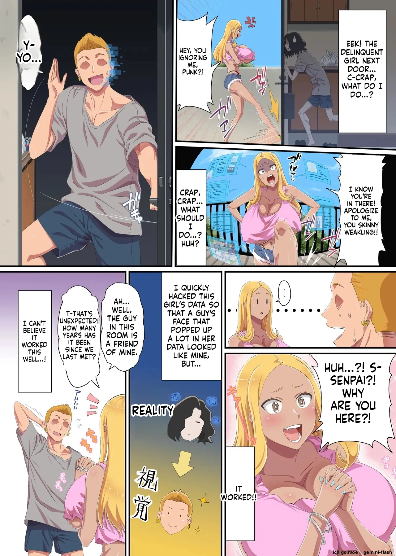 Shikai Jack de NTR Houdai! Gal Mama no Bonyuu mo, Seifuku Joshi no Dekashiri mo, GraDol no Bakunyuu mo Zenbu Ore no Mono — preview page 4