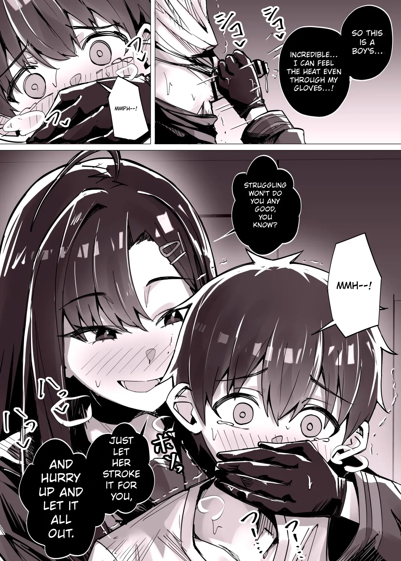 Rojiura de Shibottekuru Ichika to Mob | Back Alley Milking Session with Ichika and Mob-chan — preview page 3