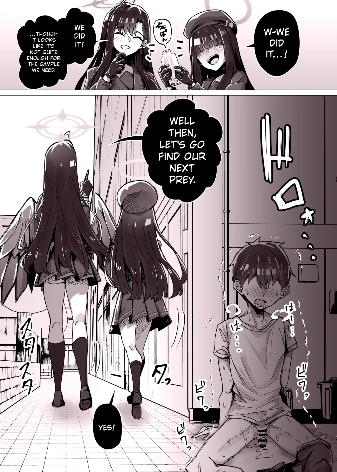Rojiura de Shibottekuru Ichika to Mob | Back Alley Milking Session with Ichika and Mob-chan — preview page 5