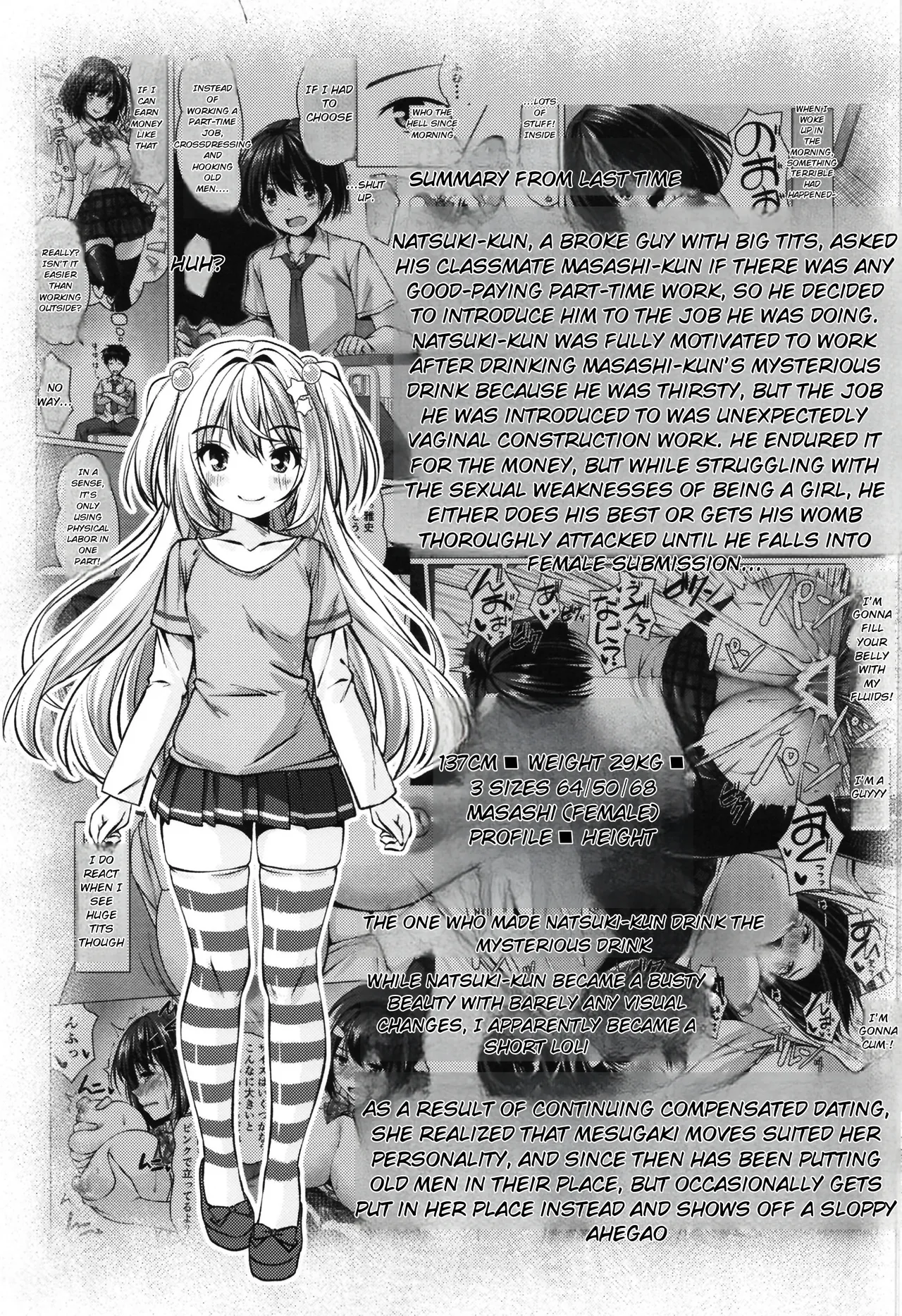 Beit Shokai Shite Morattara Nazeka TS-ka Shite Enkou Shite Ita – Part 1+2+3 – Chapter 1 – page 24