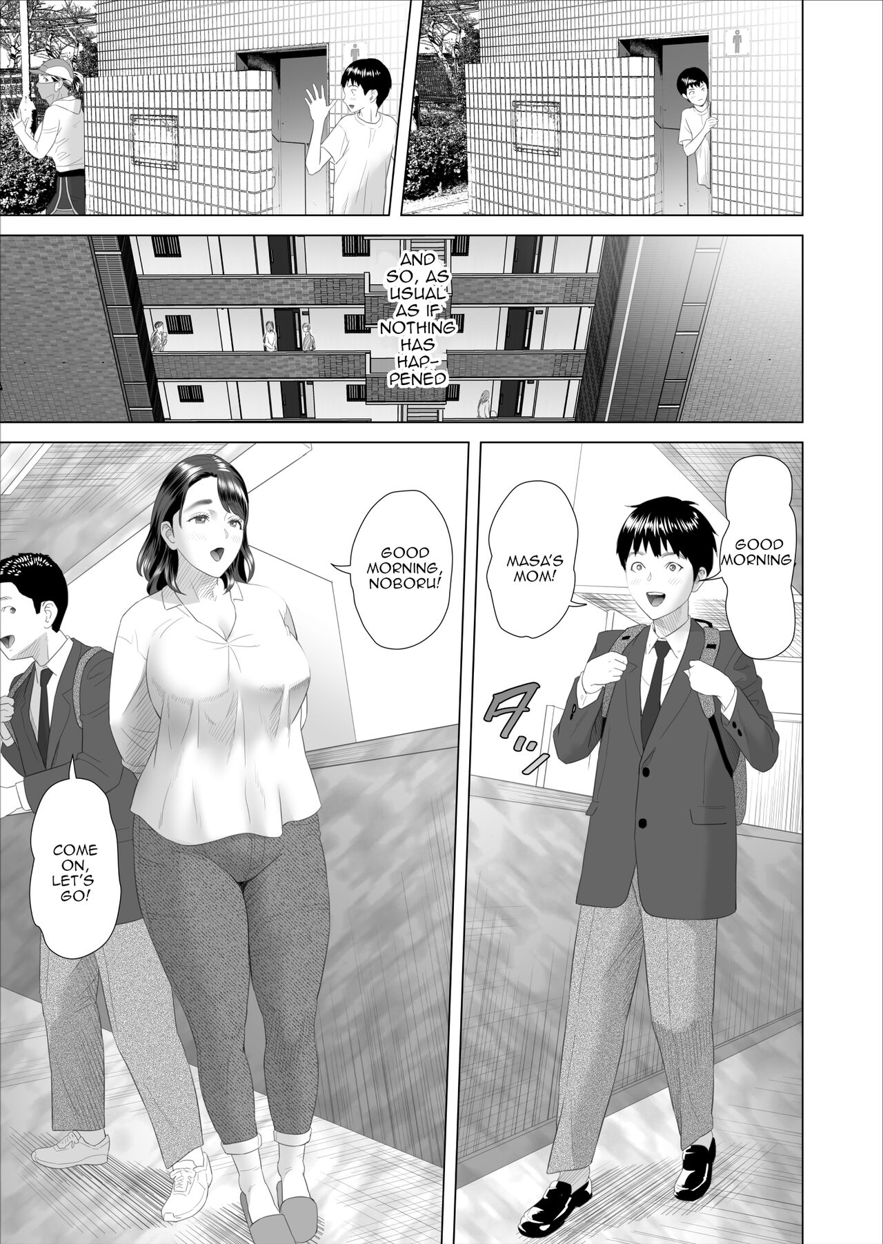 Kinjo Yuuwaku Boku ga Tonari no Okaa-san to Konna Koto ni Nacchau Hanashi 3 | Neighborhood Seduction This Is What Happened With The Mother Next Door 3 – Chapter 1 – page 21