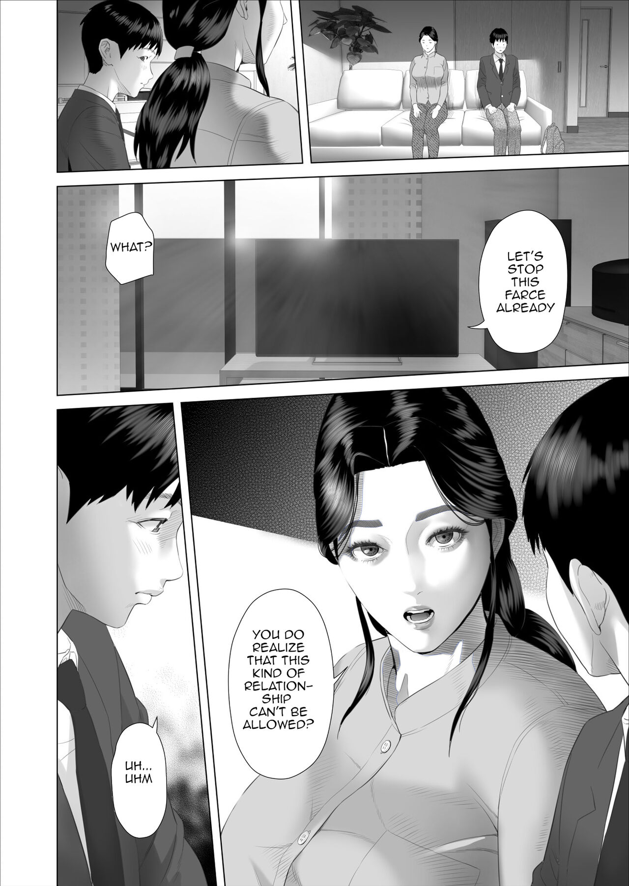 Kinjo Yuuwaku Boku ga Okaa-san to Konna Koto ni Nacchau Hanashi 5 ~Oshioki hen~ | Neighborhood Seduction The Story About How I Came To Be Like This With My Mother 5 – Forgiveness Volume — preview page 20