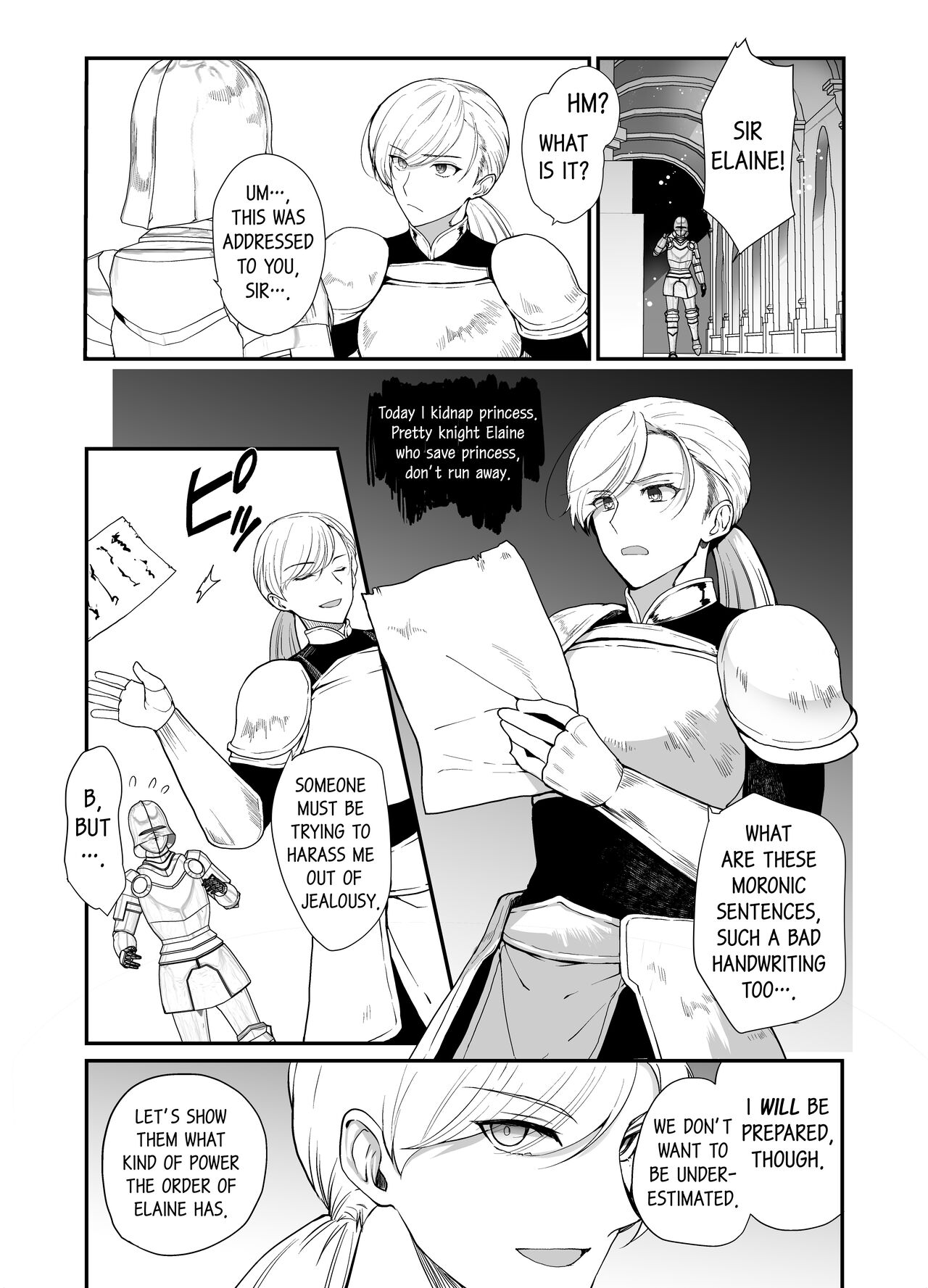 Hentai Inmon 3 Eiyuu Kishi Mesu Ochi Koukai Saimin — preview page 3
