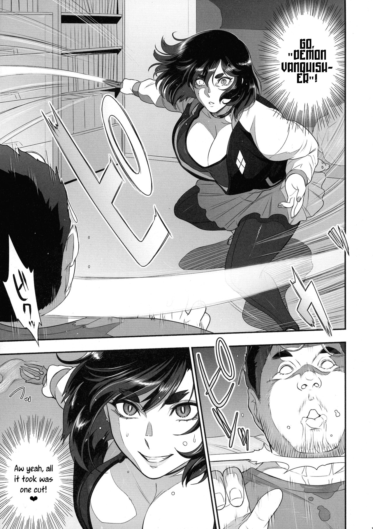 Nihon Futa Reibaishi Oni Yoku Mode | Japanese futanari medium’s demon lust mode, Part 1 — preview page 11