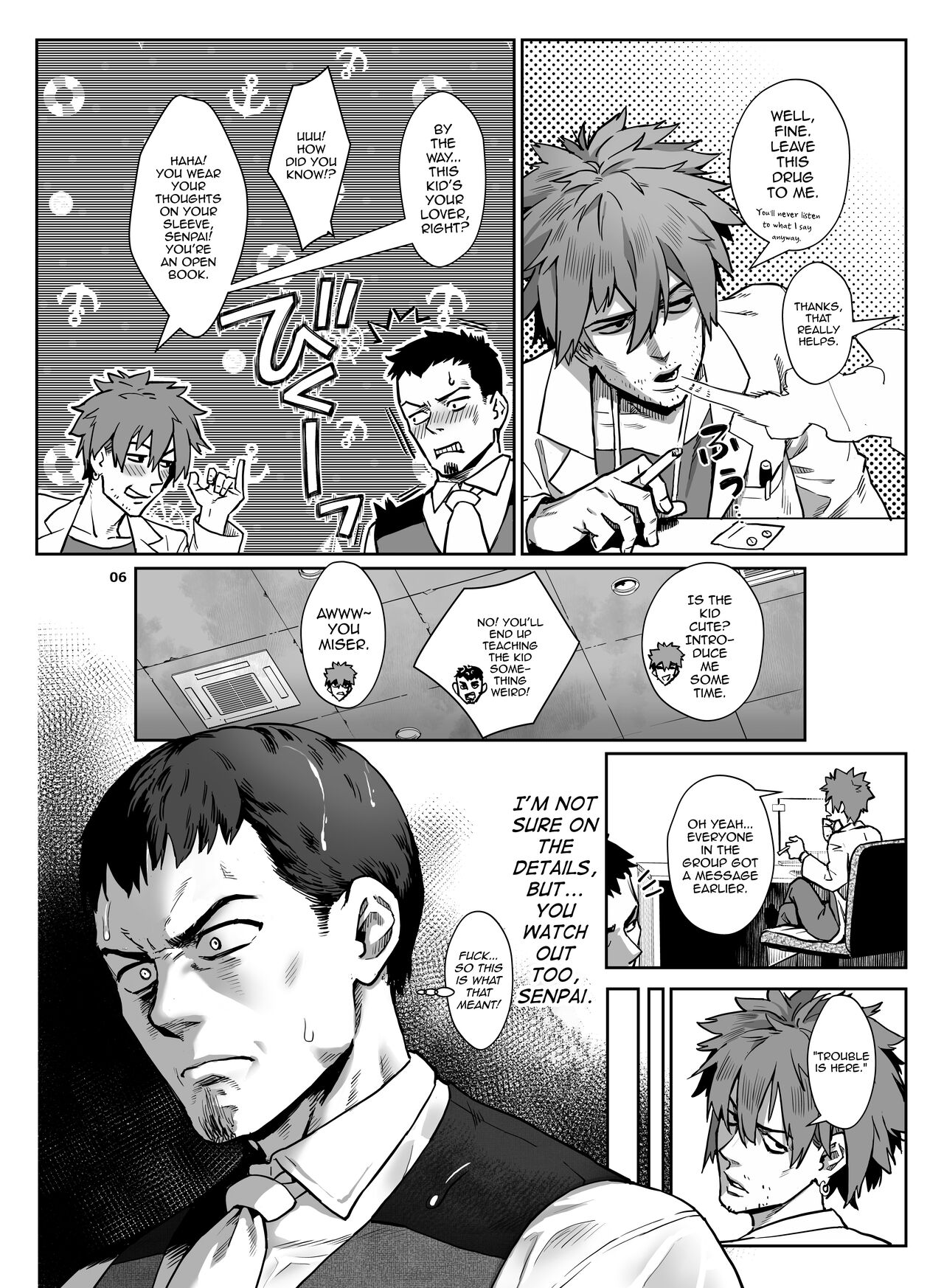 Inran Shounen Nazo no Bitch Shota to Ossan no Monogatari Vol. 4 — preview page 7