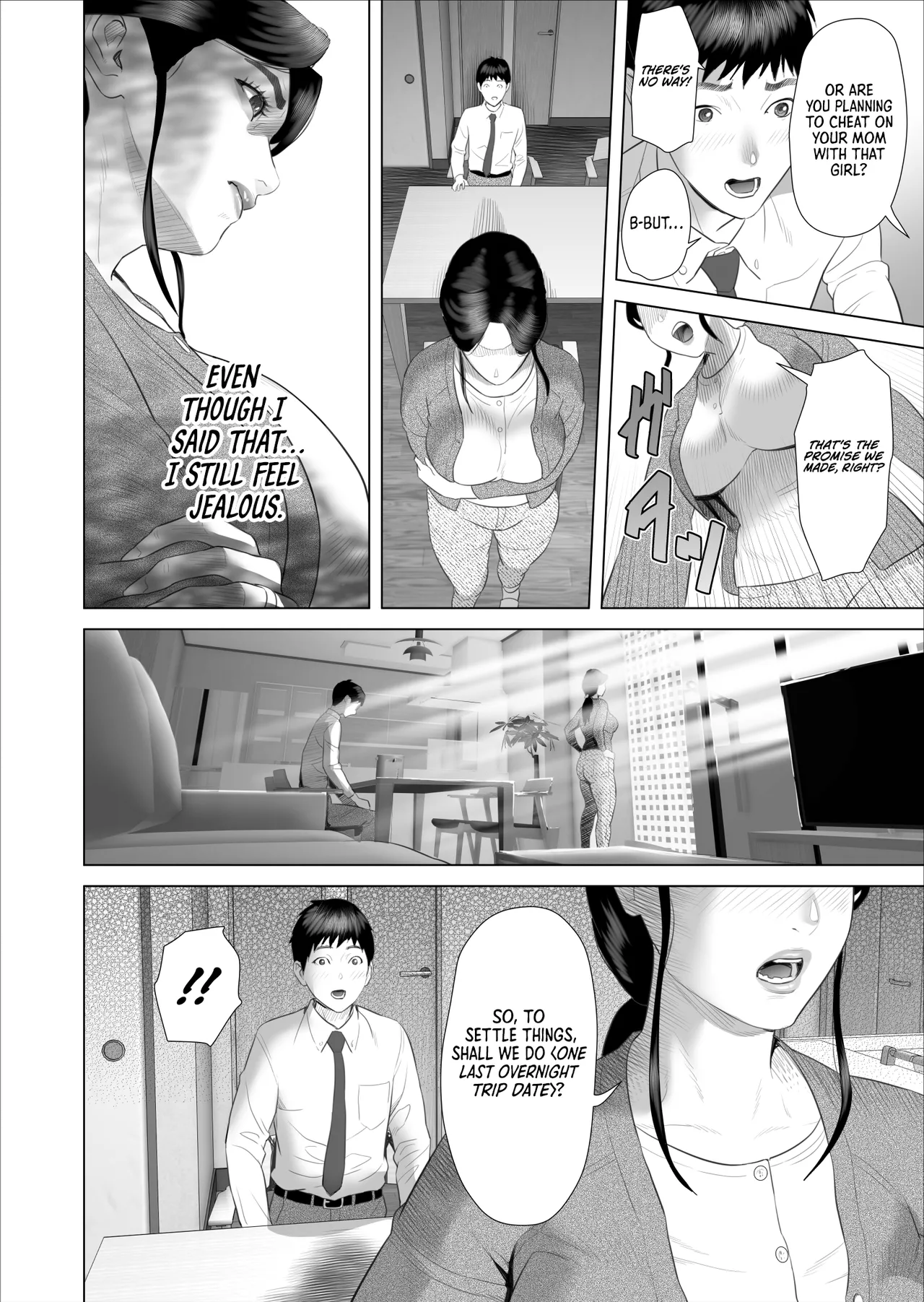 Boku ga Okaa-san to Konna Koto ni Nacchau Hanashi 10 Onsen Hen | The story about how I came to be like this with my mother Vol.10 – Hot Spring Volume — preview page 10