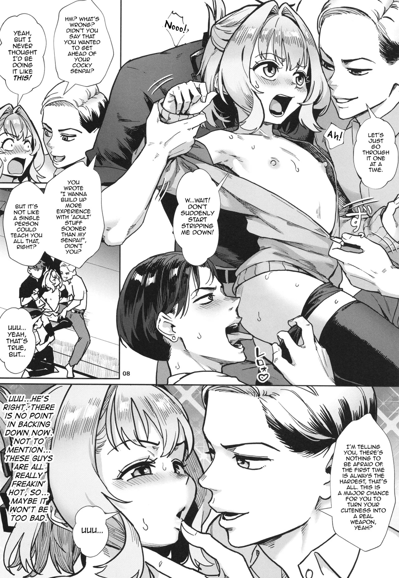Seitokai ni wa Iyarashii Ana ga aru — preview page 9