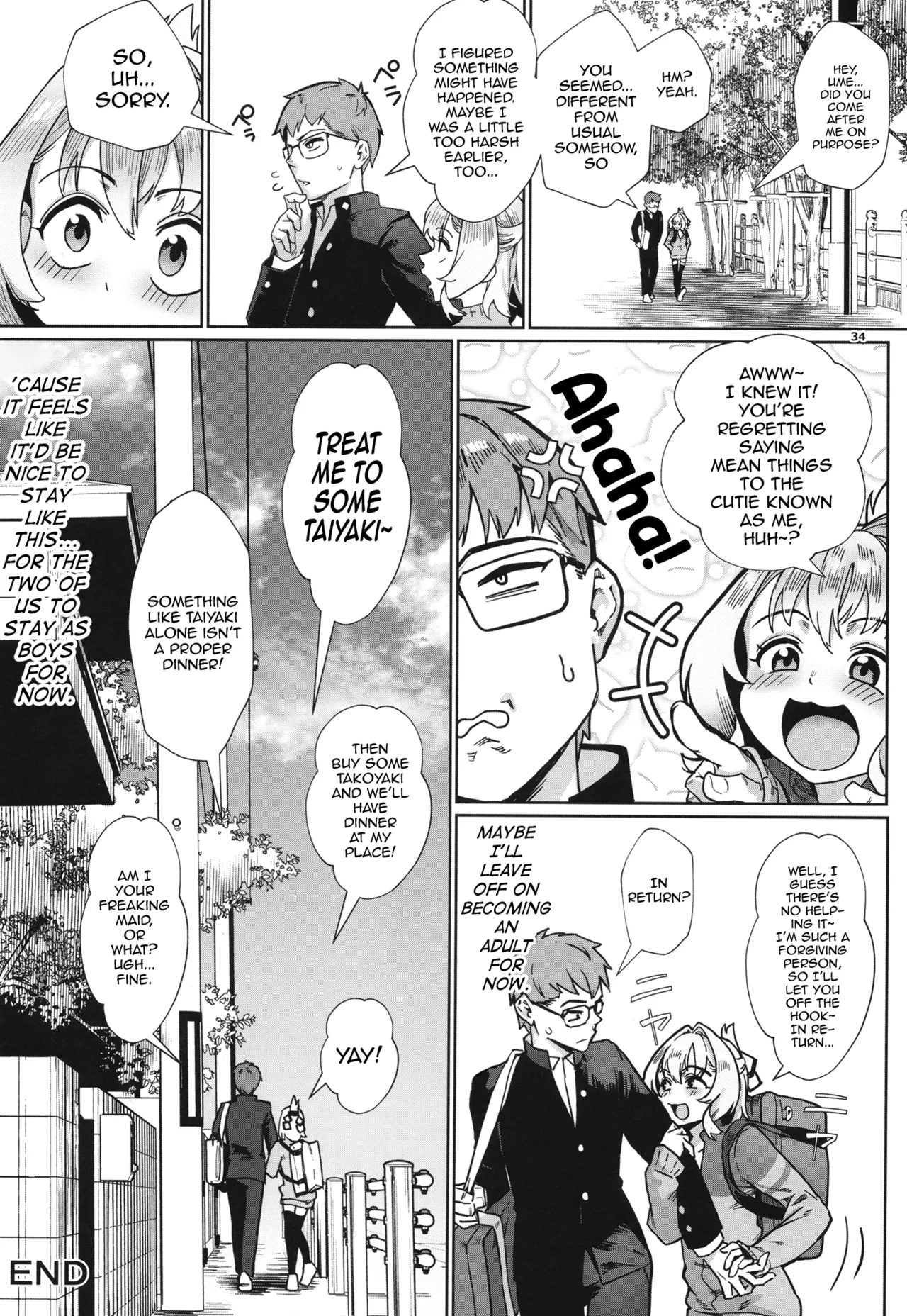 Seitokai ni wa Iyarashii Ana ga aru – Chapter 1 – page 35