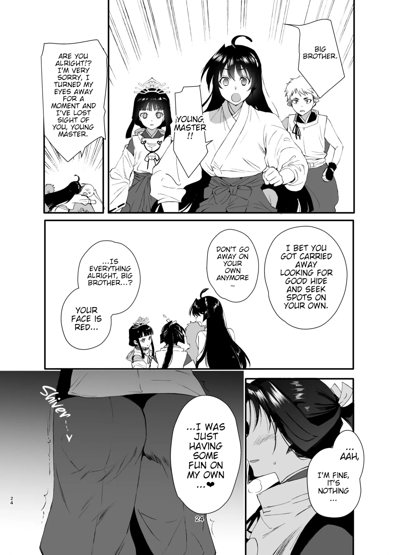 Wakagimi Hobakuchou Touzoku ni Tsukamatta Wakagimi wa Sukihoudai Naburareru – Chapter 1 – page 23