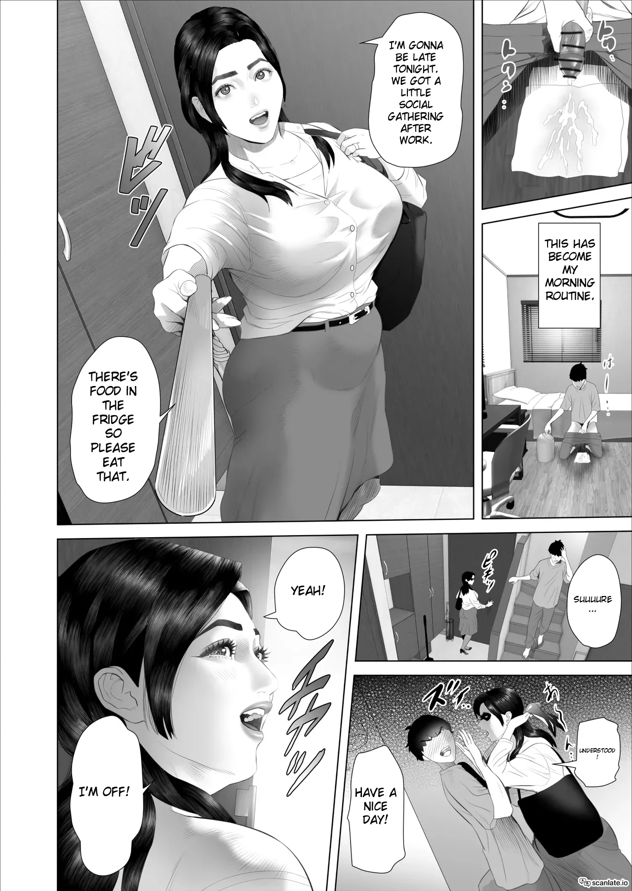 Kinjo Yuuwaku White rose Oba-san no Himeta…, Ero Shitagi Hen — preview page 8