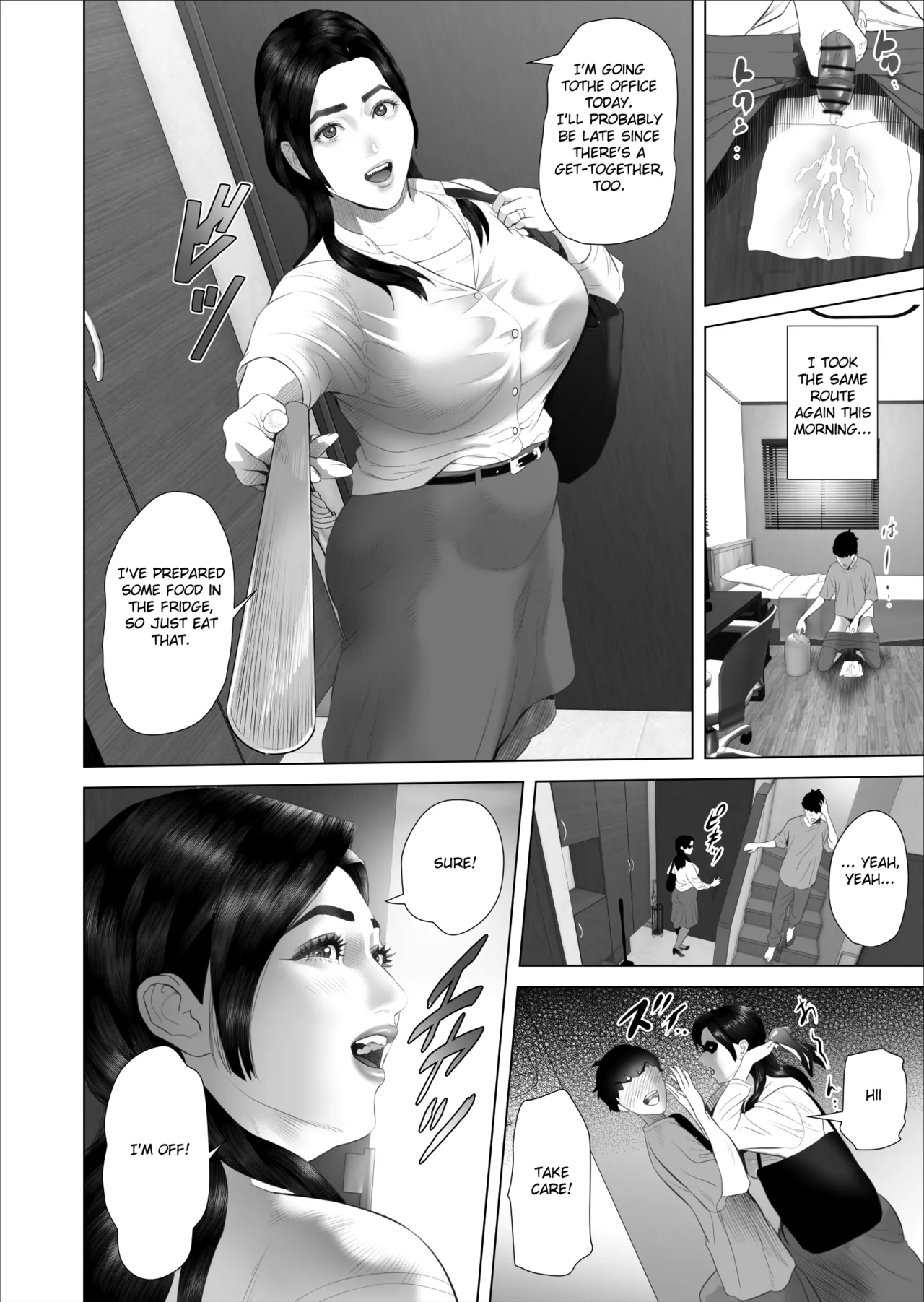 Kinjo Yuuwaku white rose Oba-san no Himeta,,, Ero Shitagi Hen — preview page 8