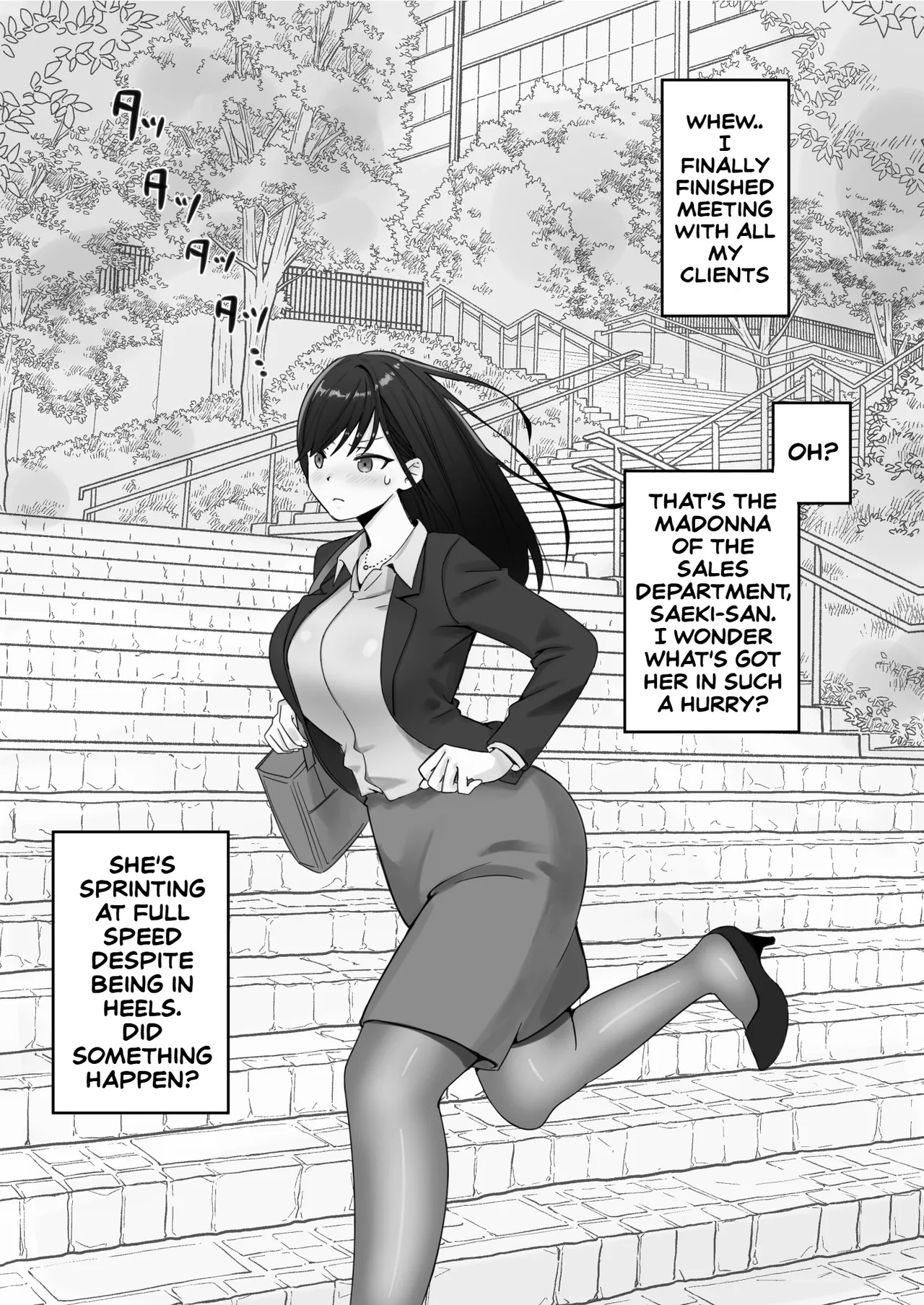 The day I witnessed the secret of my scary female senior at work — preview page 1