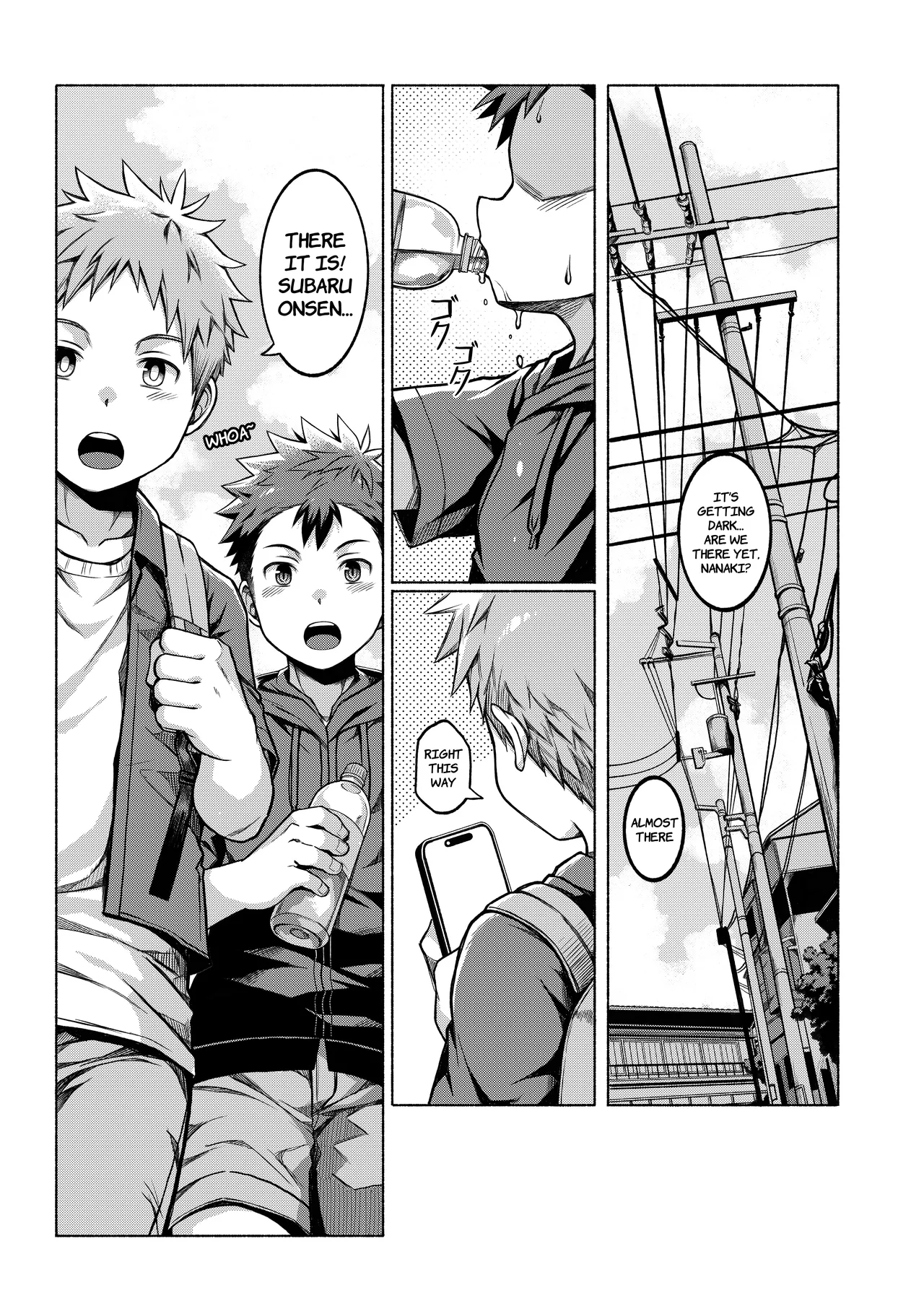 Ore no Classmate wa Roshutsukyou datta Ken ~Onsengai Hen~ | The Case of my Exhibitionist Classmate!! ~Hot Spring District Arc~ — preview page 2