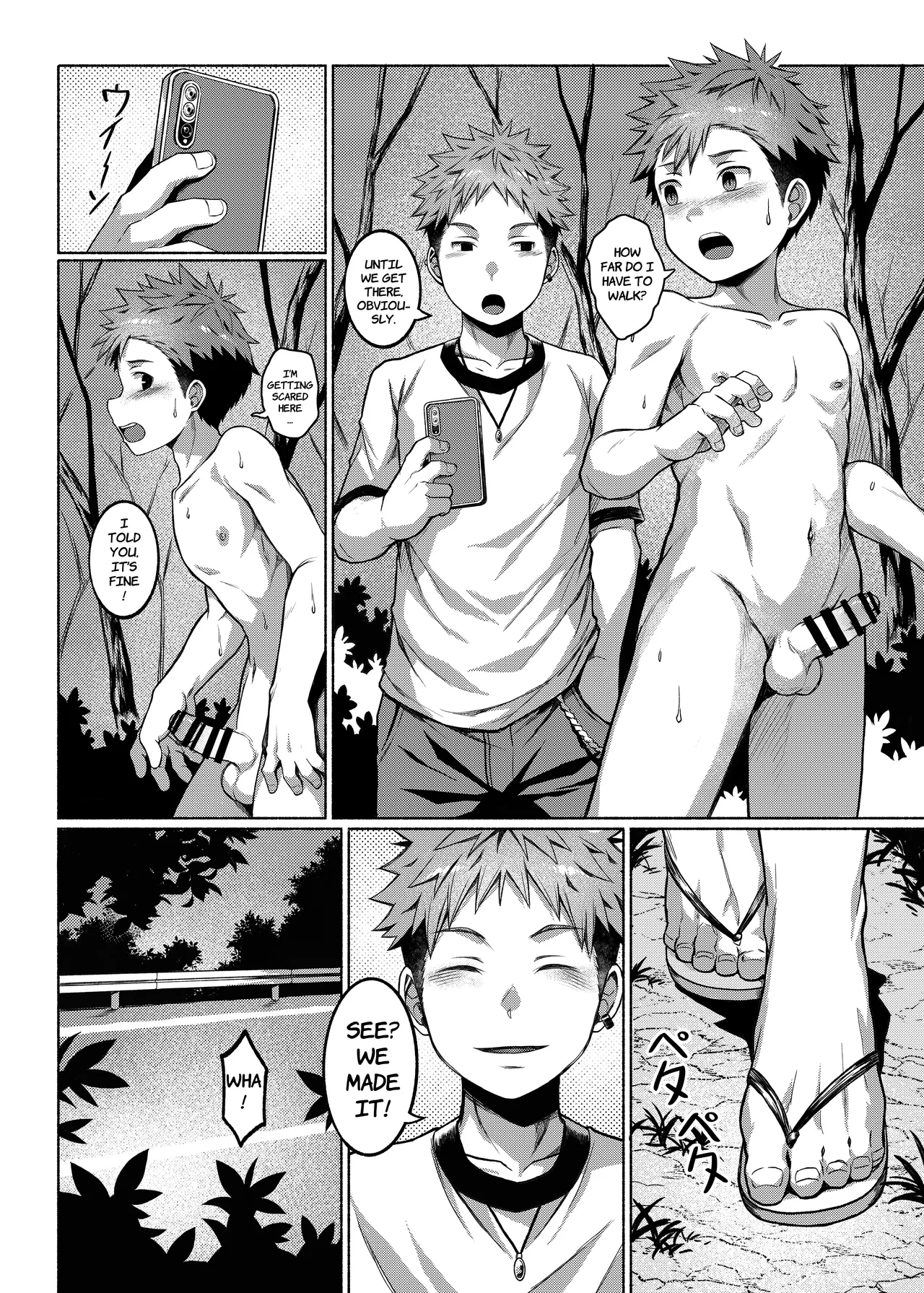 Ore no Classmate wa Roshutsukyou datta Ken ~Onsengai Hen~ | The Case of my Exhibitionist Classmate!! ~Hot Spring District Arc~ — preview page 17